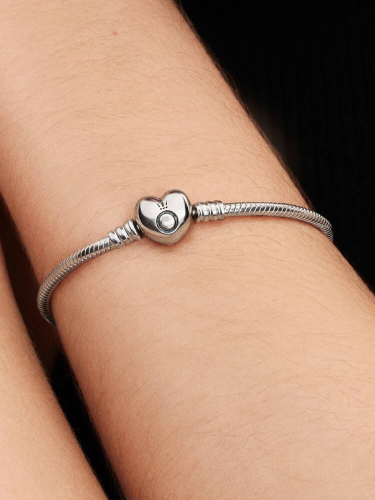 Pandora Armband met Hart Bedel 594594C00-18