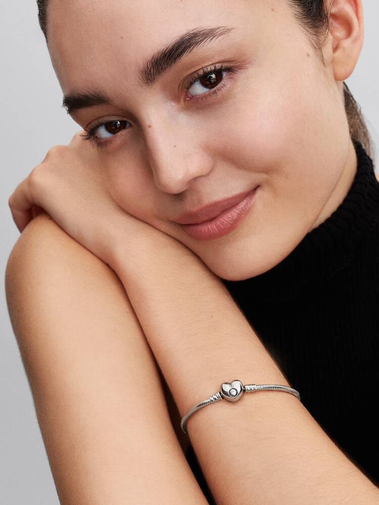 Pandora Armband met Hart Bedel 594594C00-18