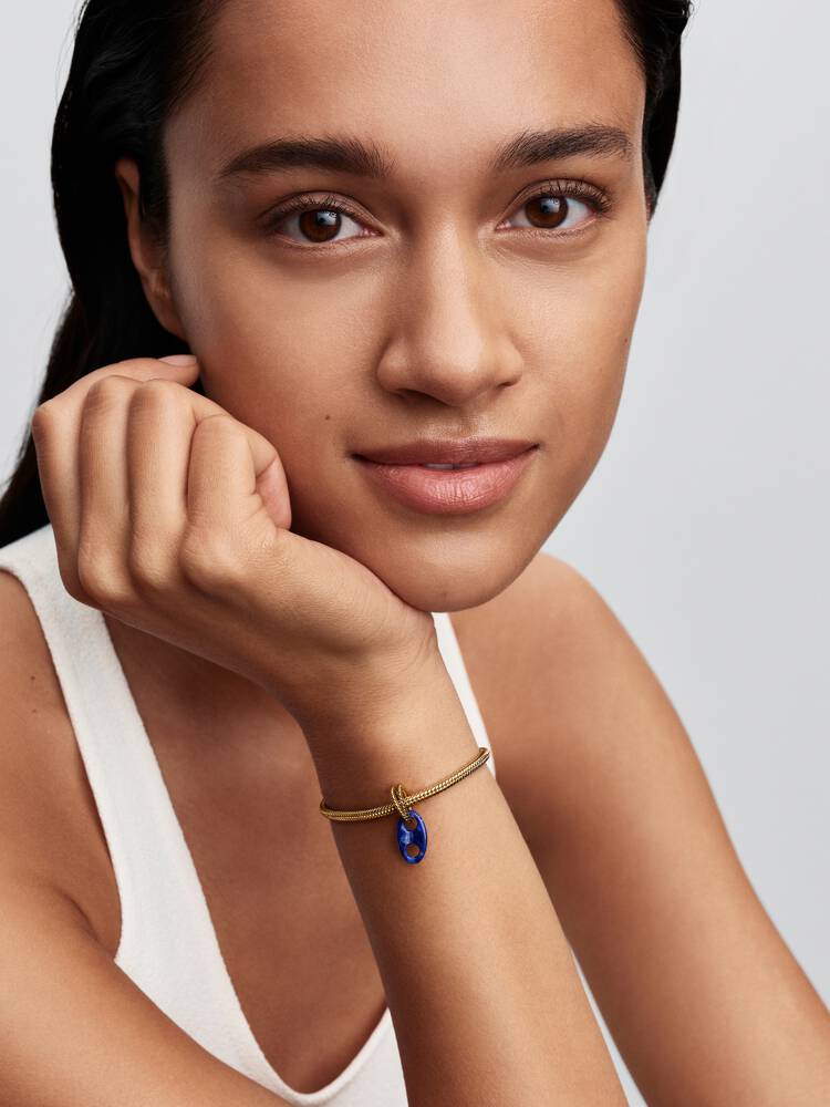 Pandora Bedel Marine Schakel met Touw 764692C01