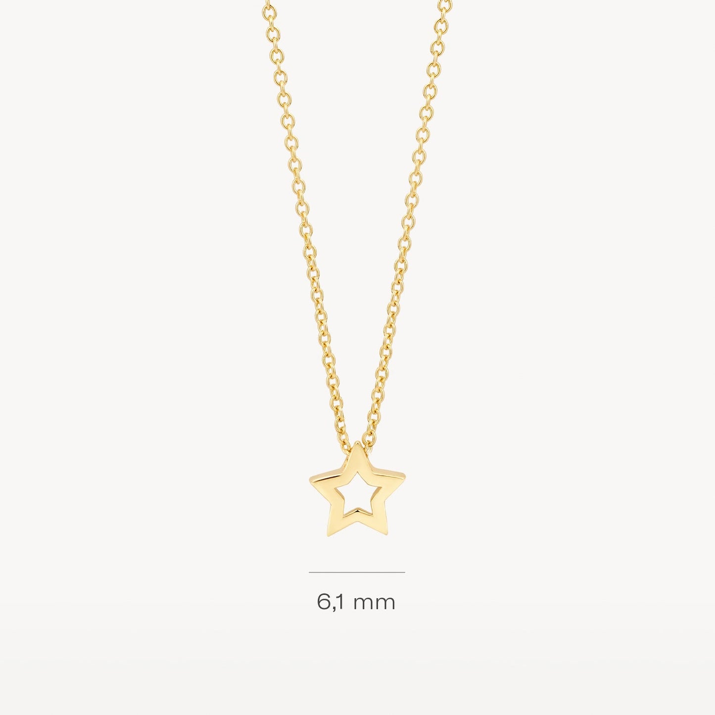 Blush Ketting 14kt Goud 3151YGO