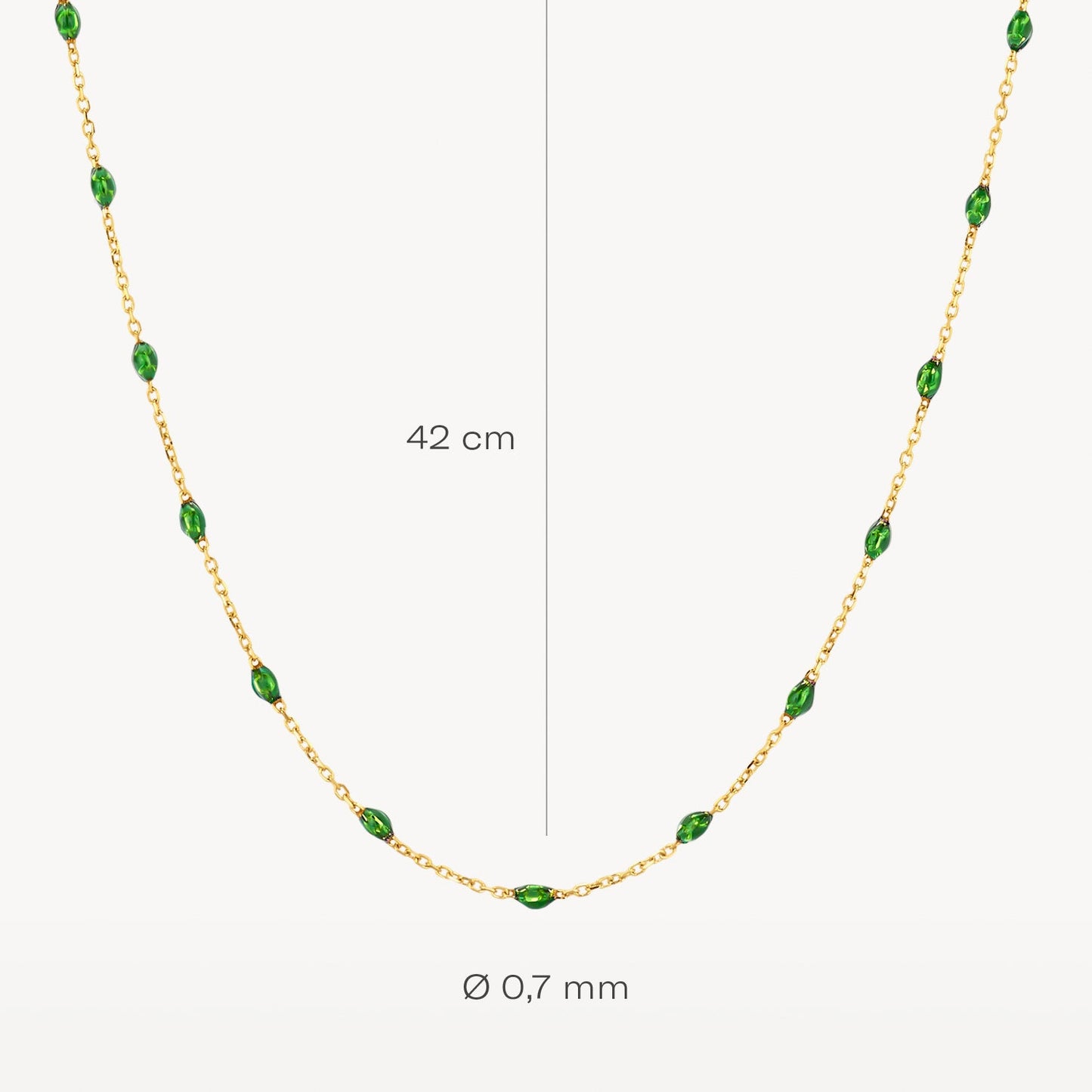 Blush Ketting 14kt Goud 3162YRG