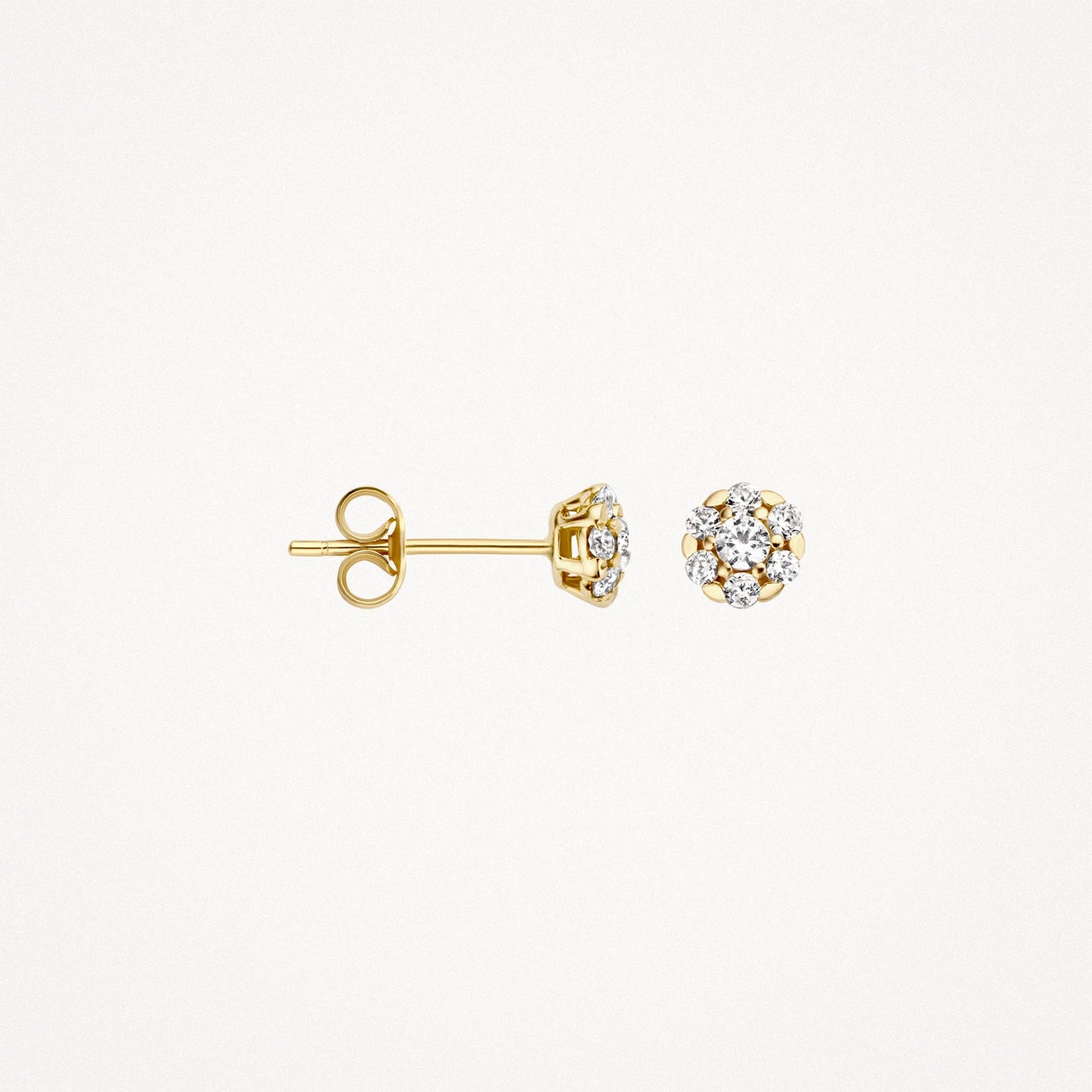 Blush Oorknoppen 14kt Goud 7241YZI