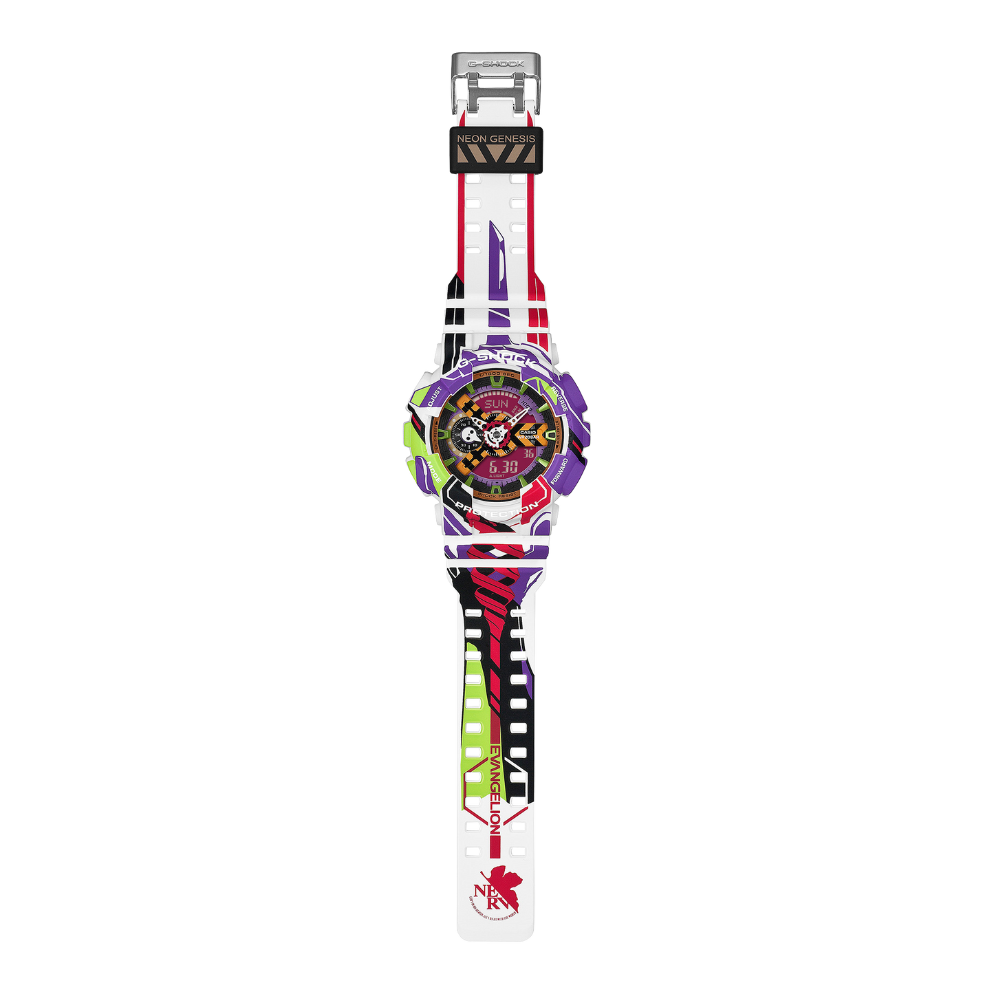 Casio G-Shock x Evangelion GA-110EVA30-7AER