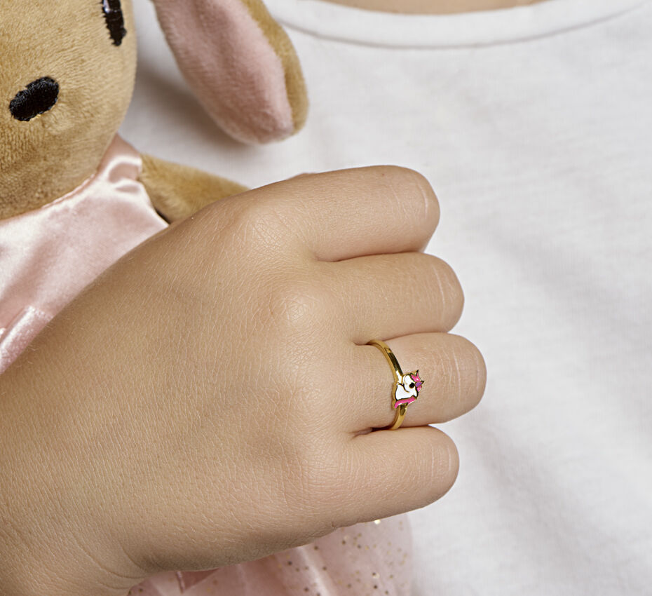Zilveren Ring Eenhoorn 1329136