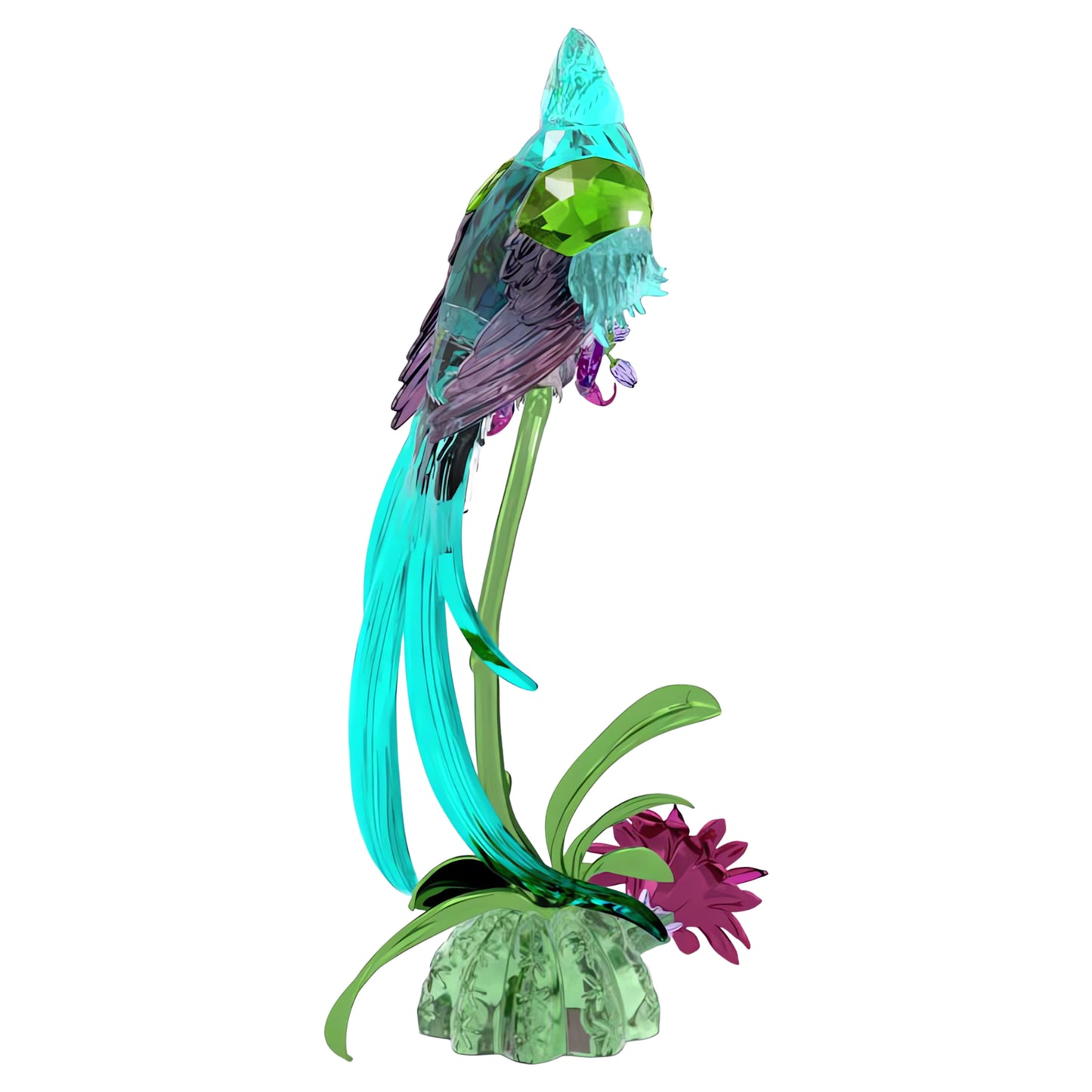 Swarovski Idyllia Quetzal en Orchidee 5682123