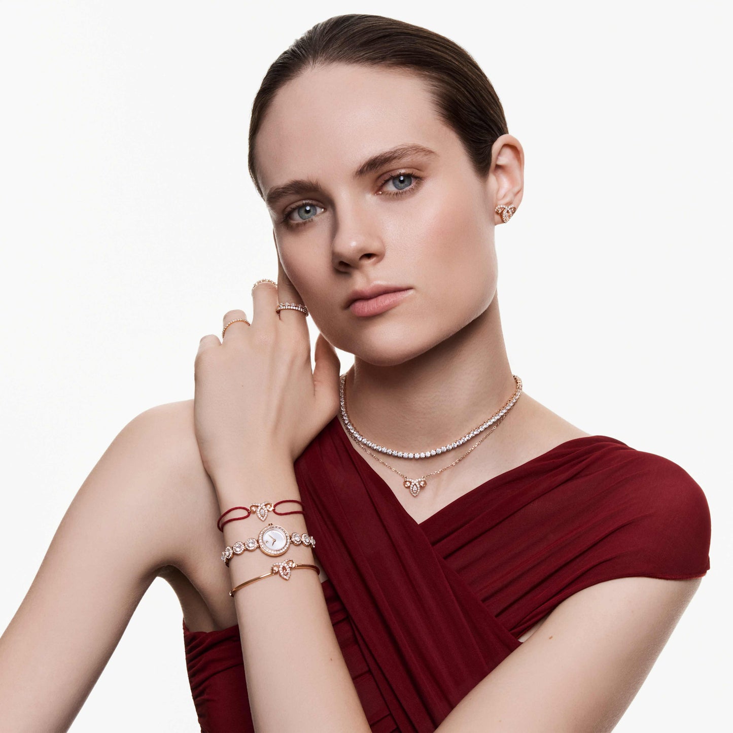 Swarovski Matrix Tennisketting 5764194
