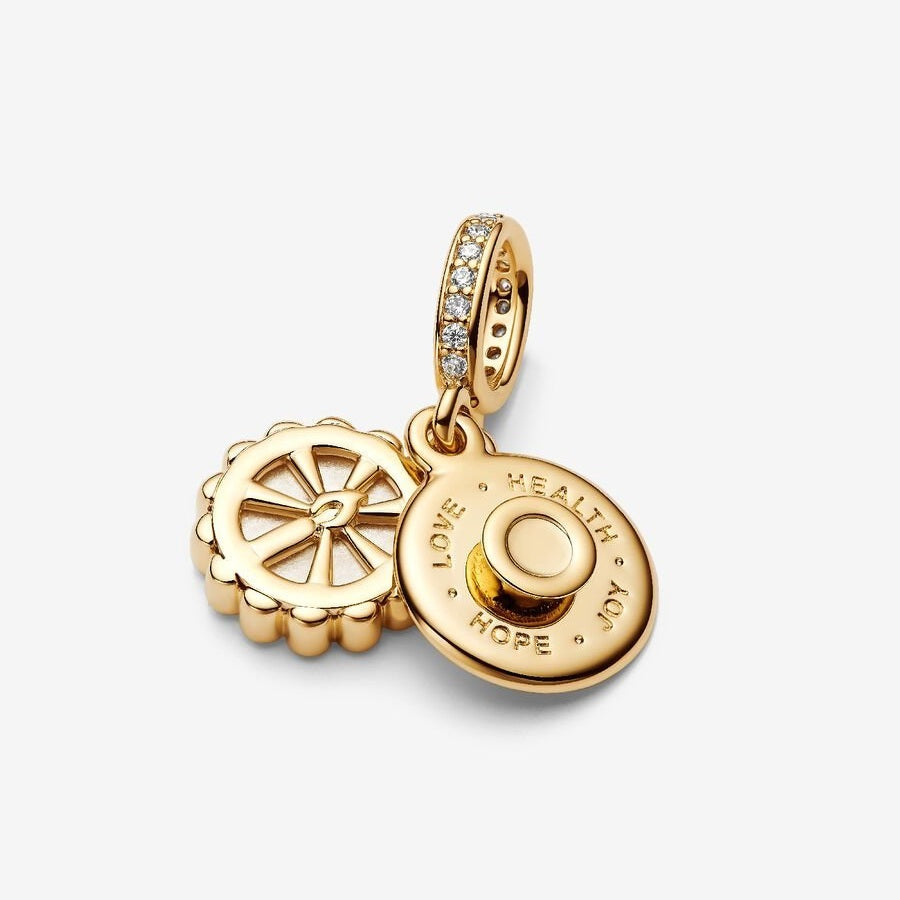 Pandora Happy Birthday Taart Hangende Bedel 763787C01