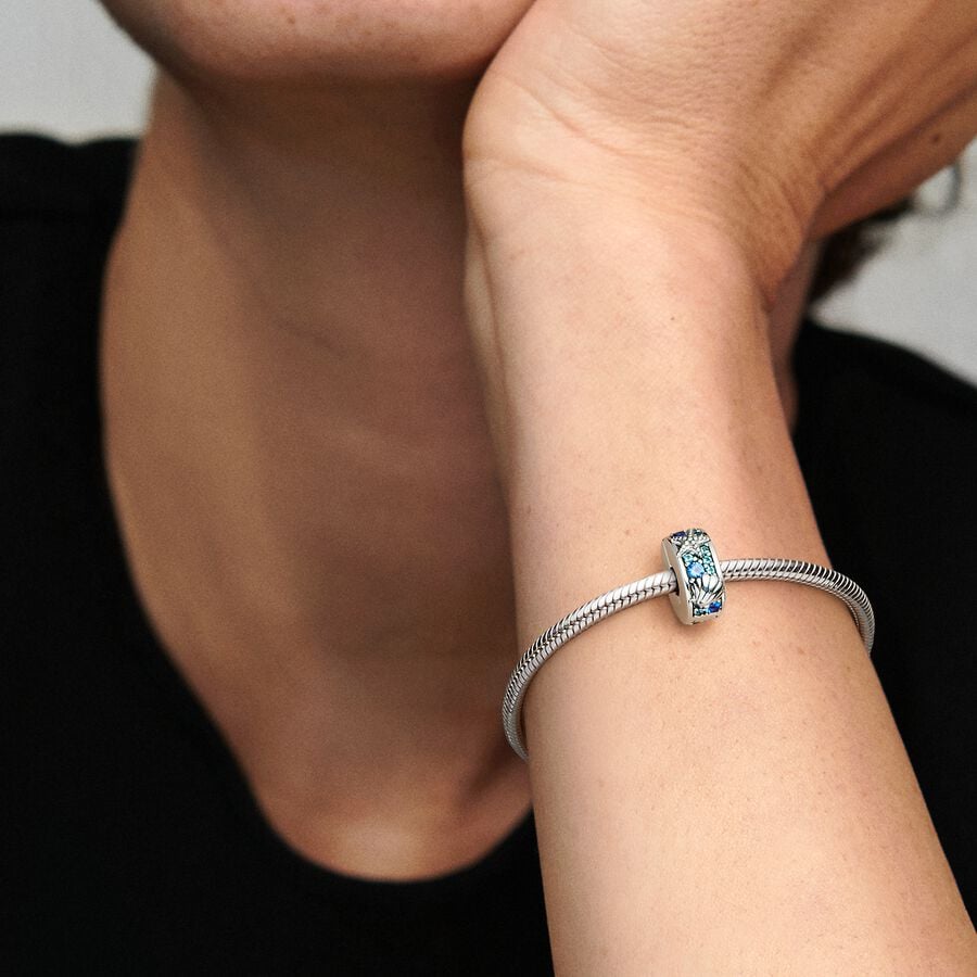 Pandora Moments Clip Bedel Tropische Zeester en Schelp 791678C01