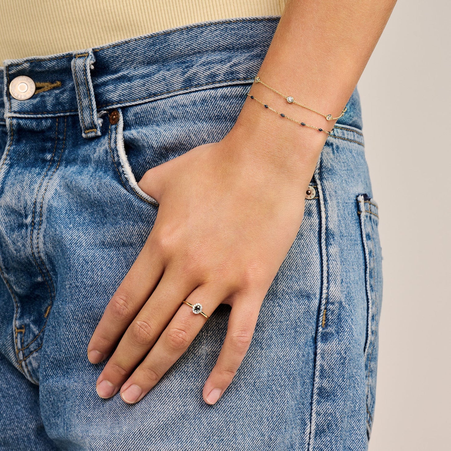 Blush Armband 14kt Goud 2238YZI