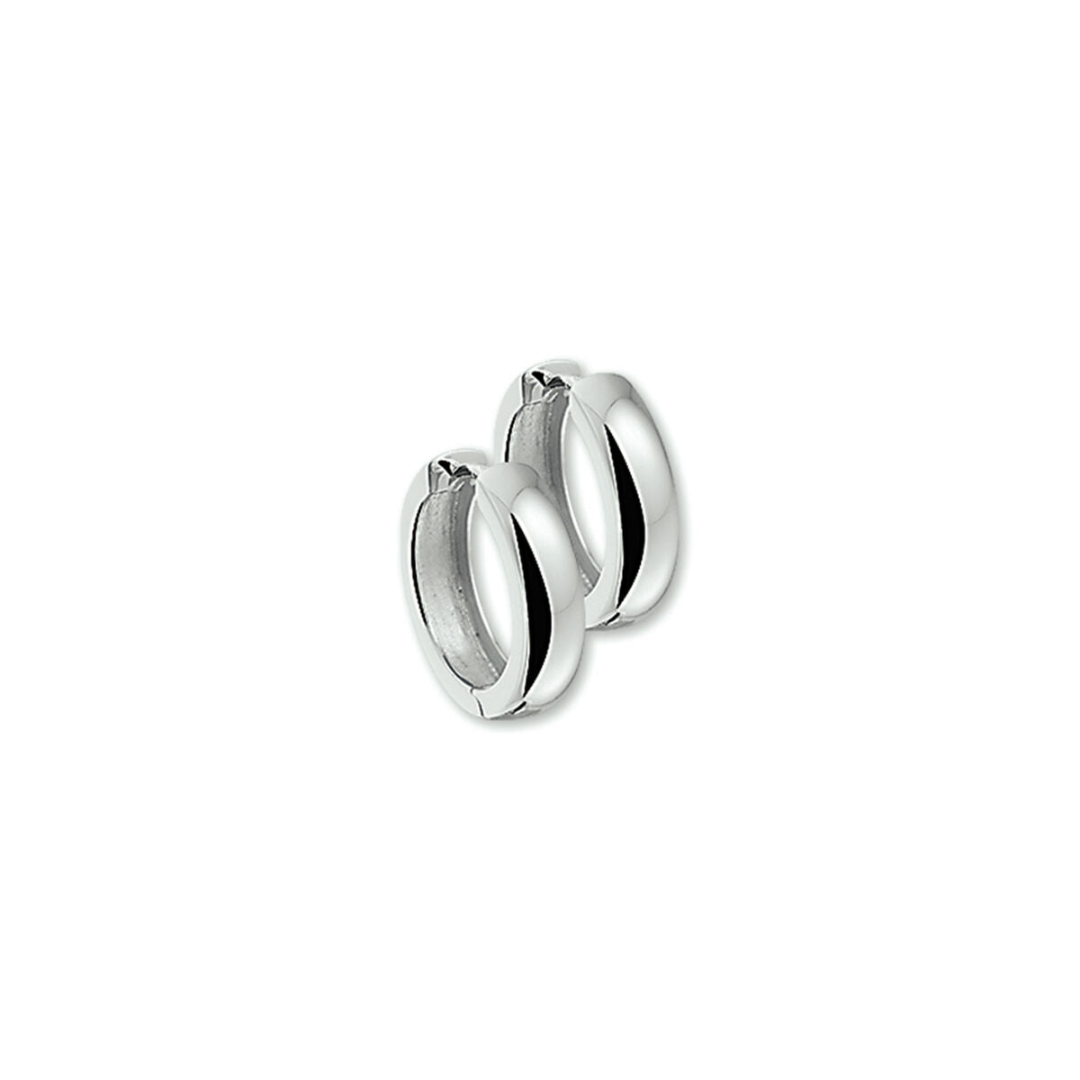 Zilveren Klapoorringen Bol 4mm 15mm 1322146