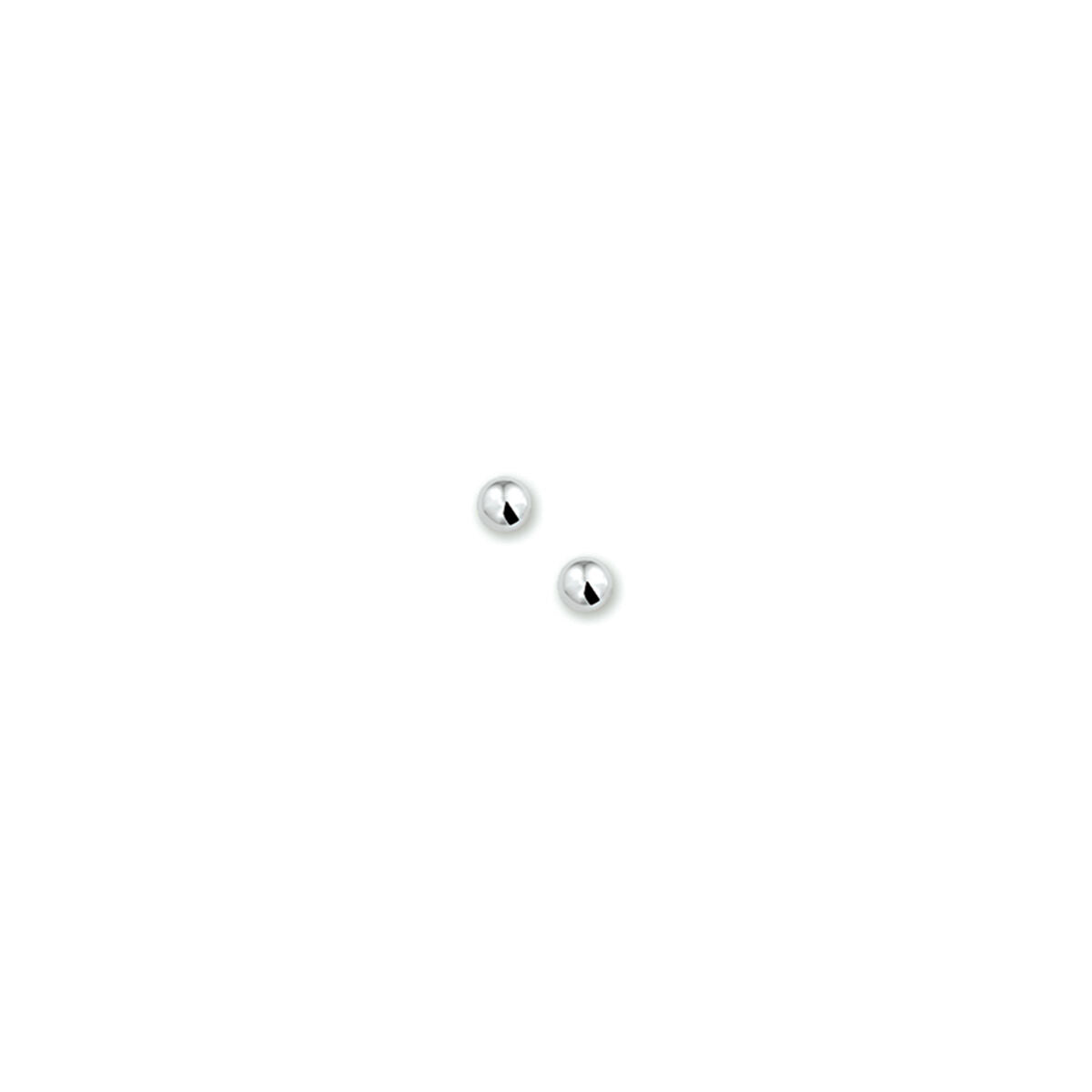 Zilveren Oorknoppen Bol 3mm 1322977