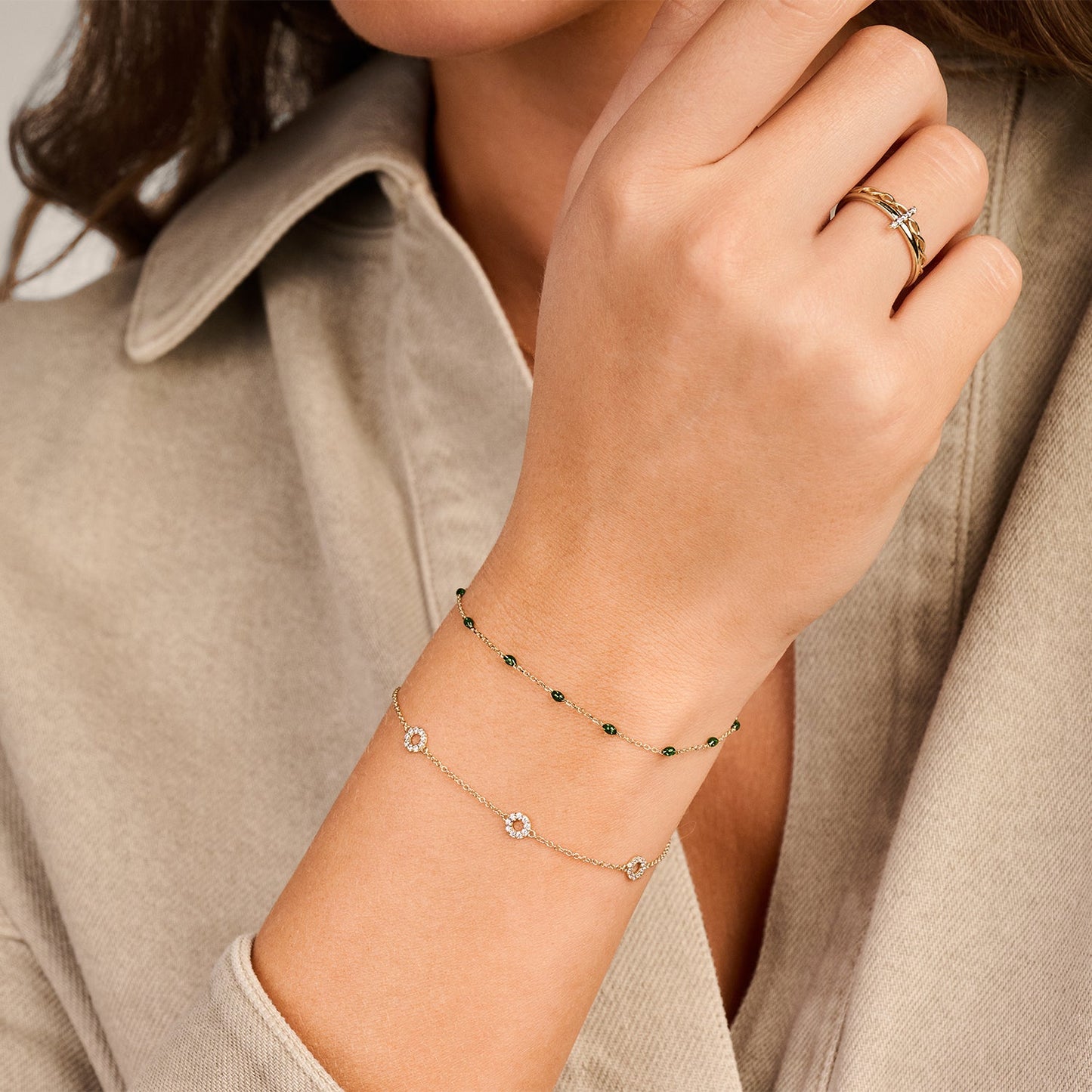 Blush Armband 14kt Goud 2226YRG