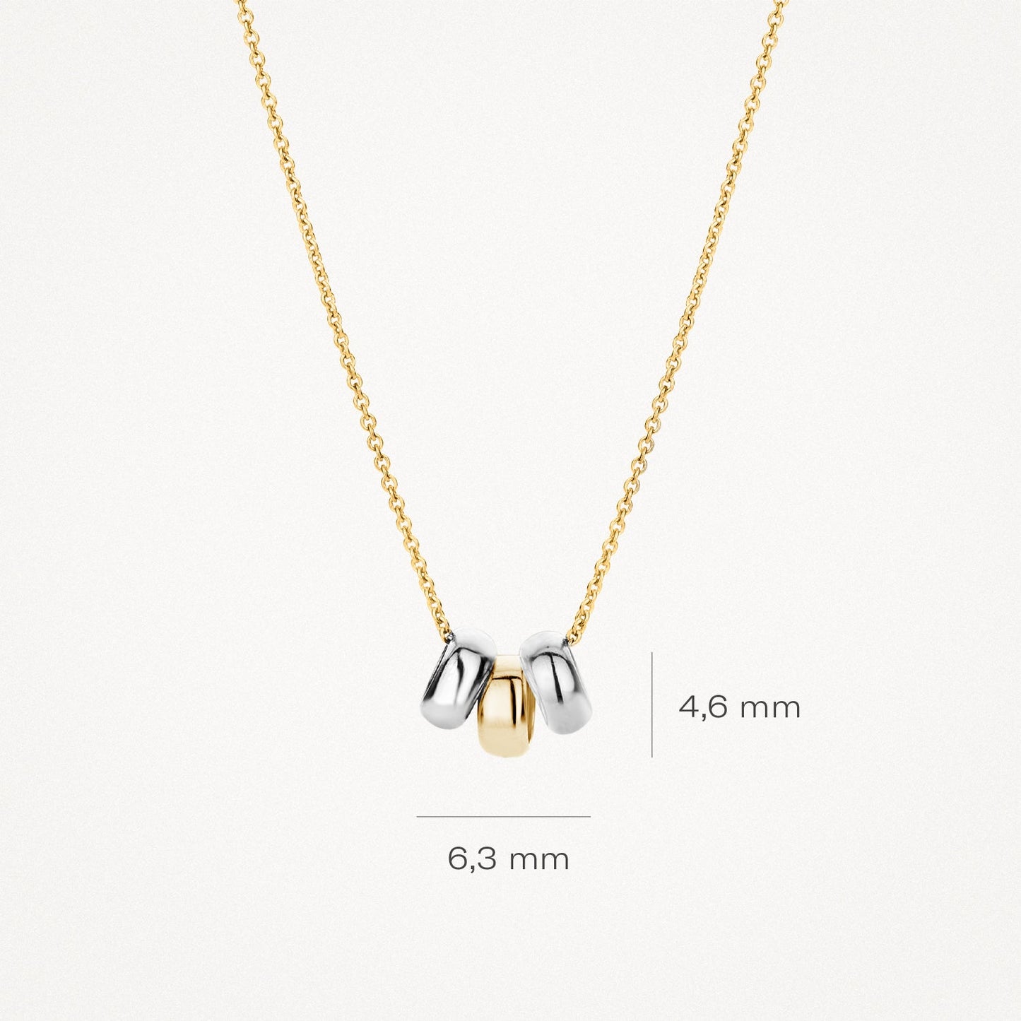 Blush Ketting 14kt Goud 3055BGO