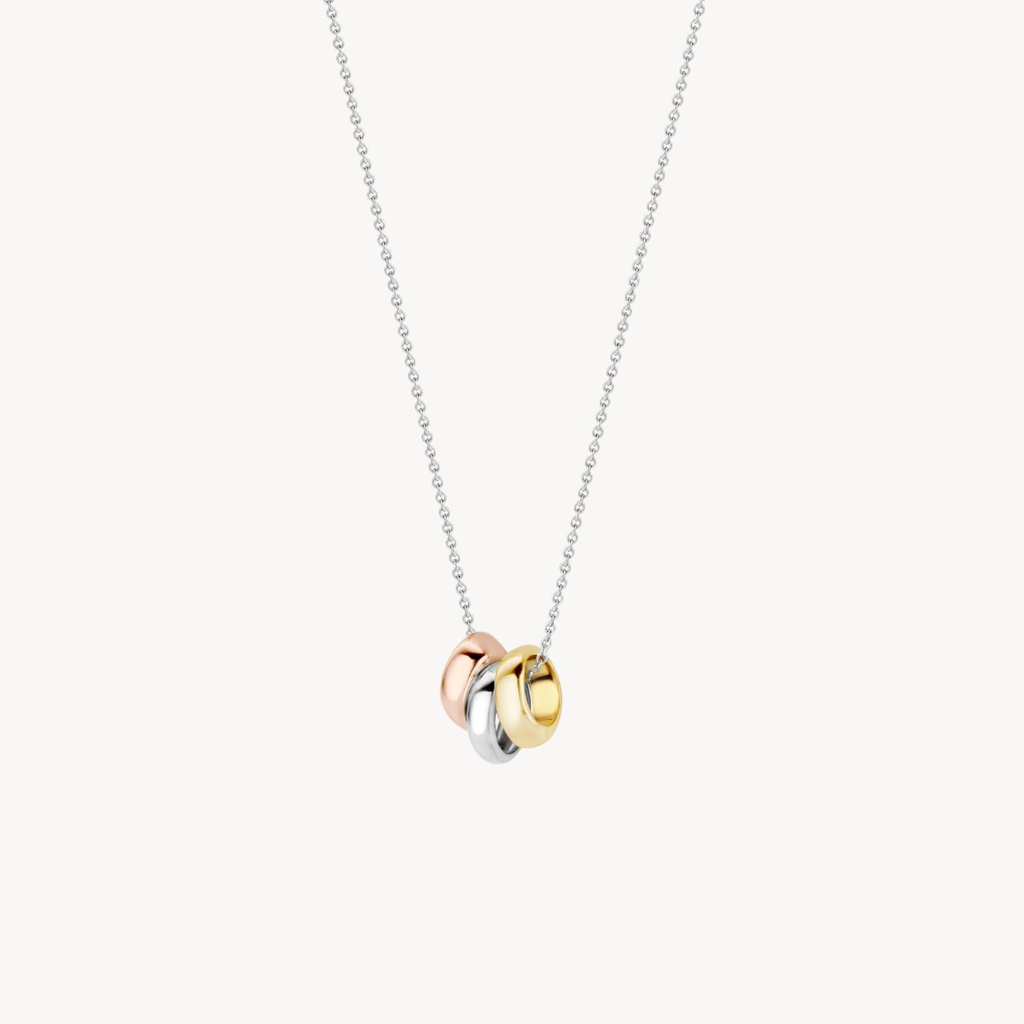 Blush Ketting 14kt Witgoud 3055WYR