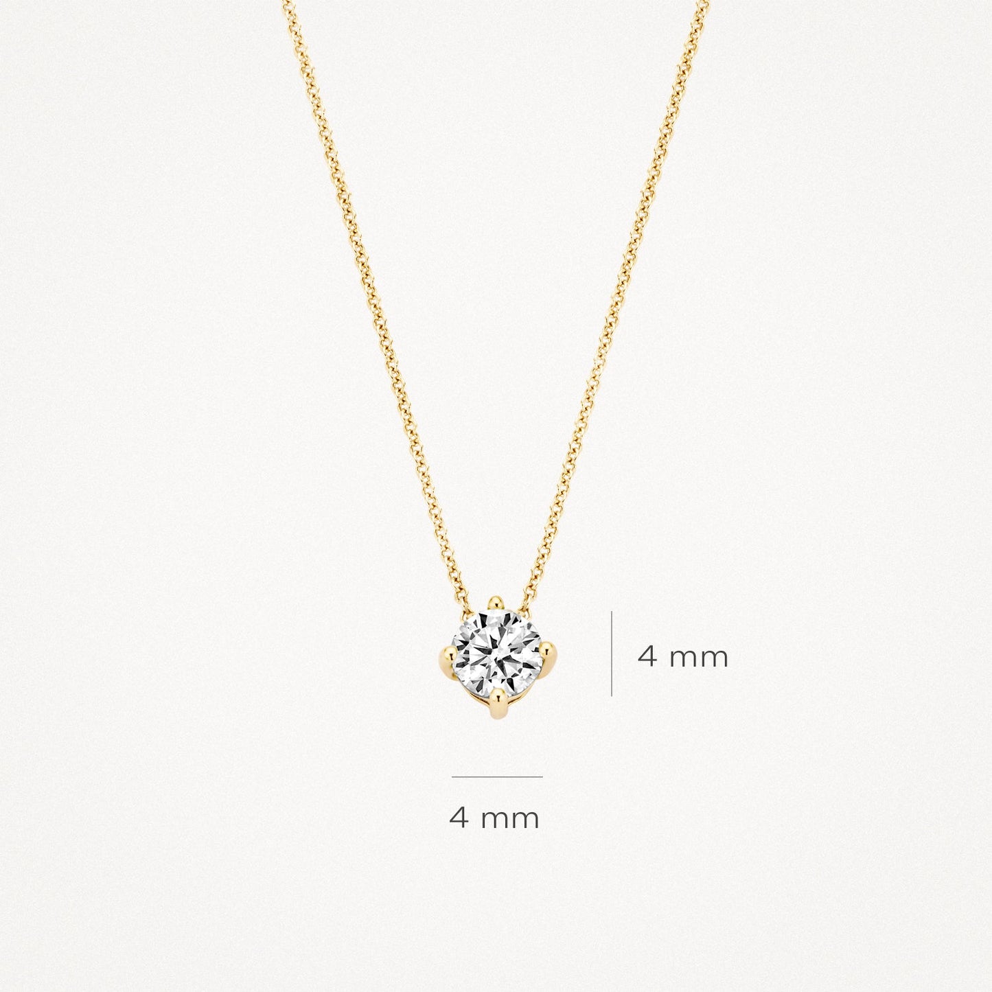Blush Ketting 14kt Goud 3057YZI