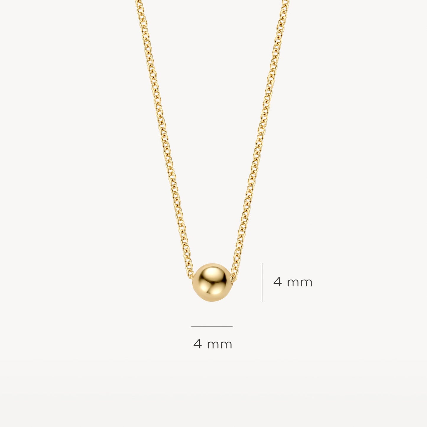 Blush Ketting 14kt Goud 3120YGO