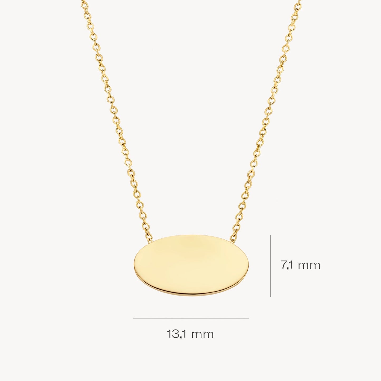 Blush Ketting 14kt Goud 3134YGO