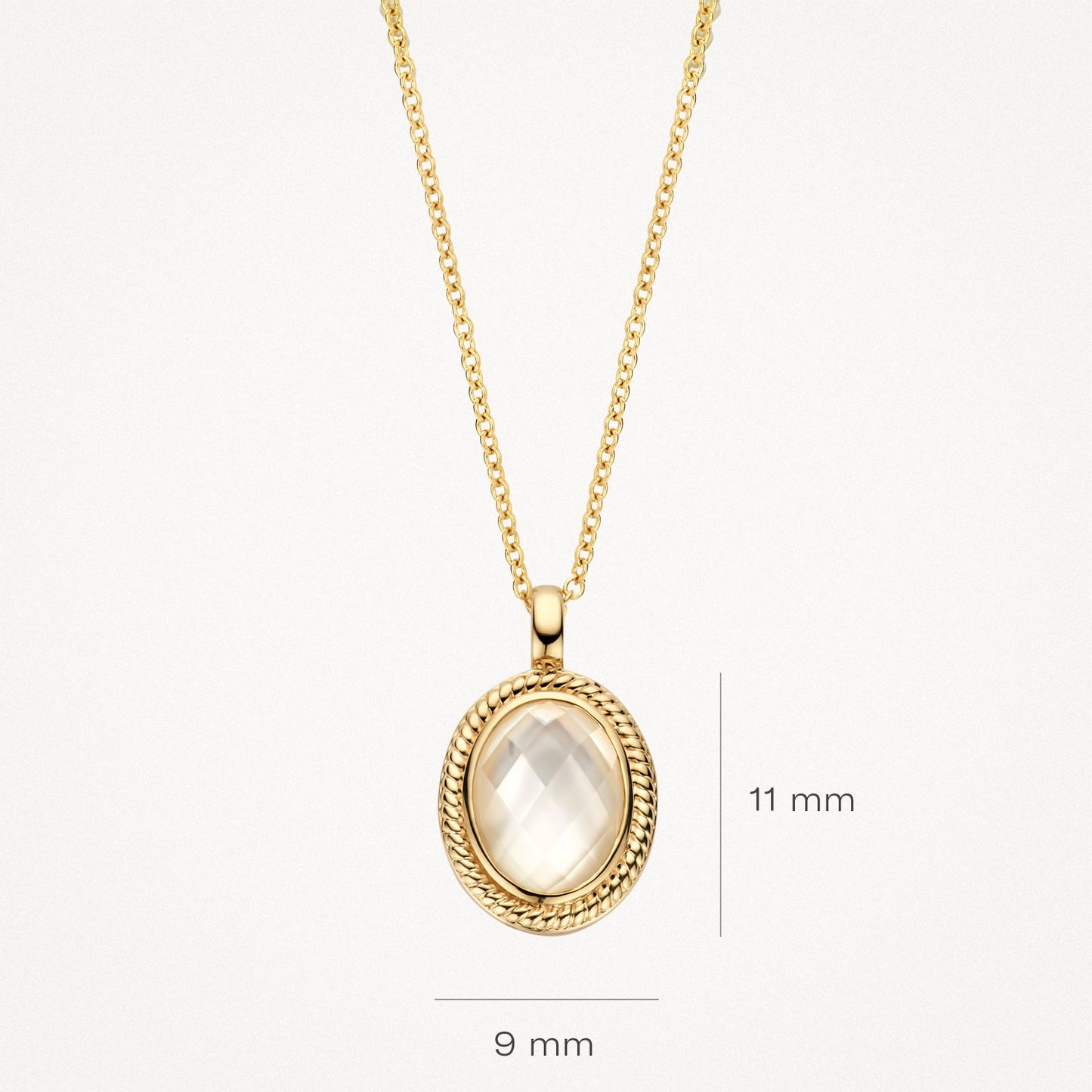 Blush Ketting 14kt Goud 3169YMQ