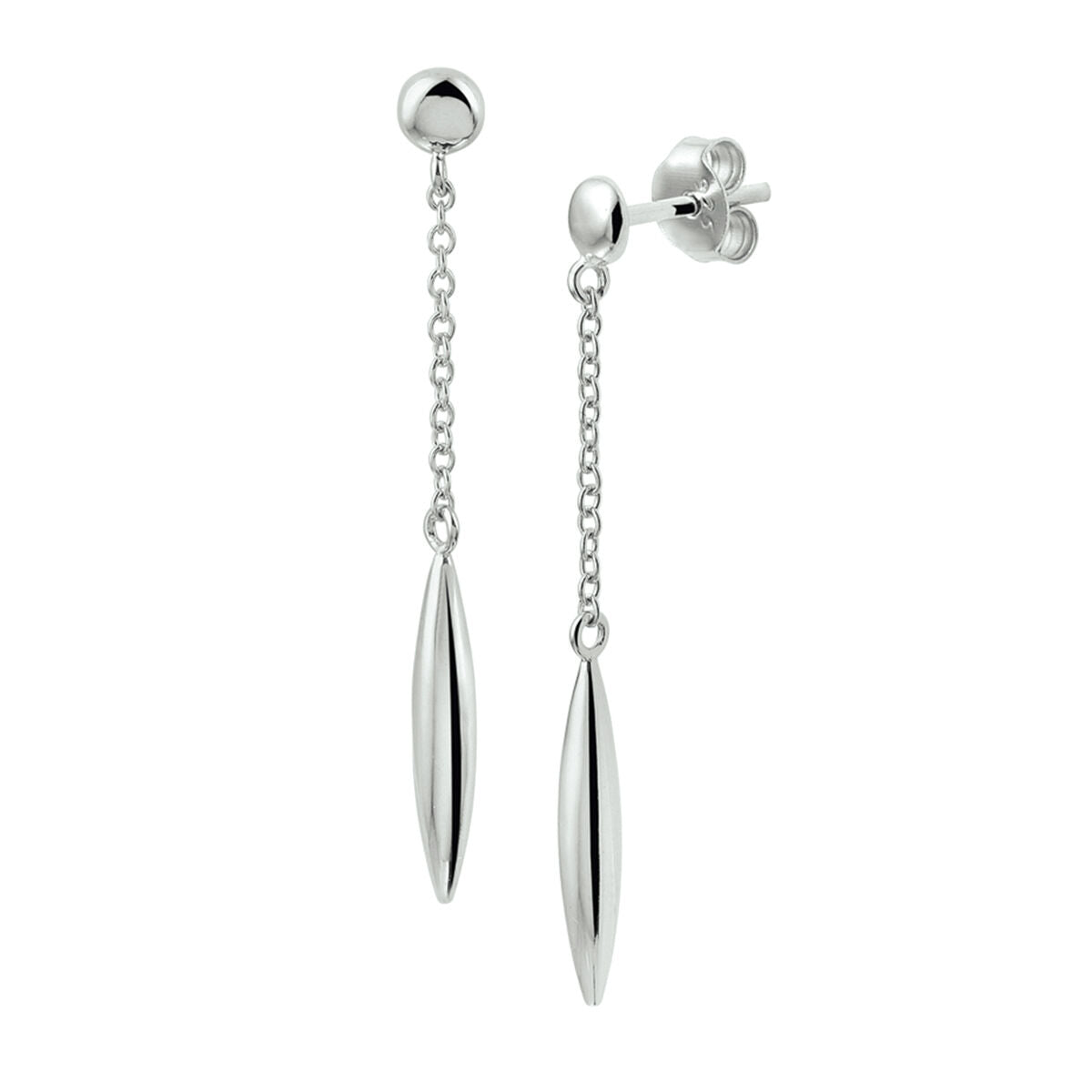 Zilveren Oorhangers 38mm 1327085