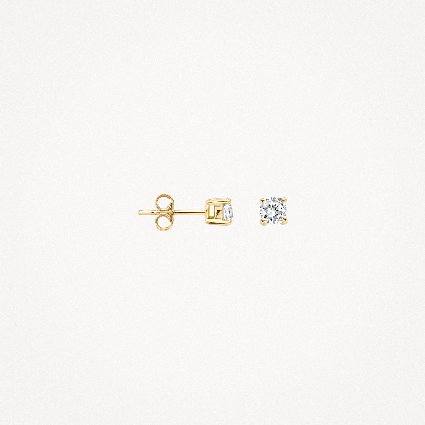 Blush Oorknoppen 14kt Goud 7128YZI