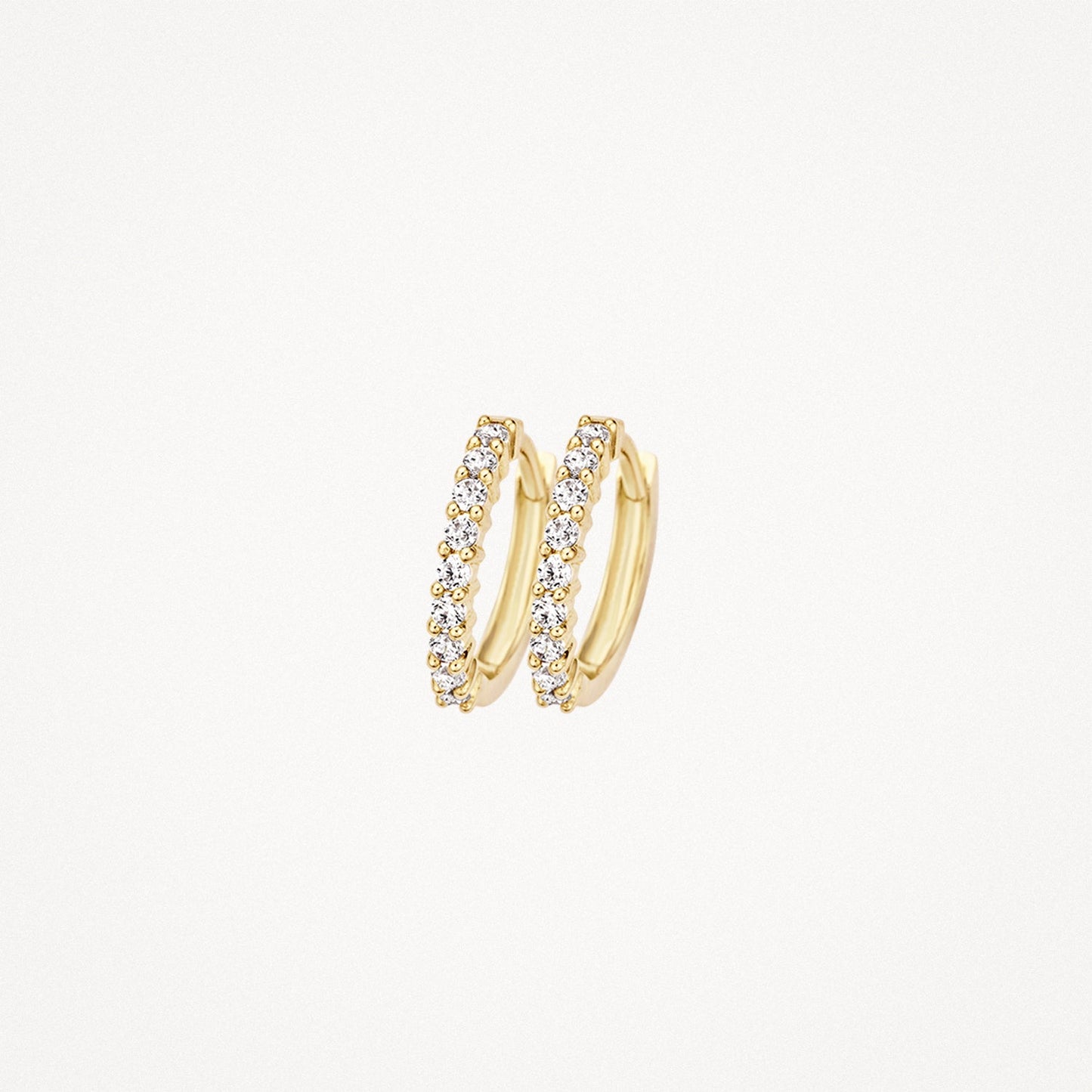 Blush Oorringen 14kt Goud 7166YZI