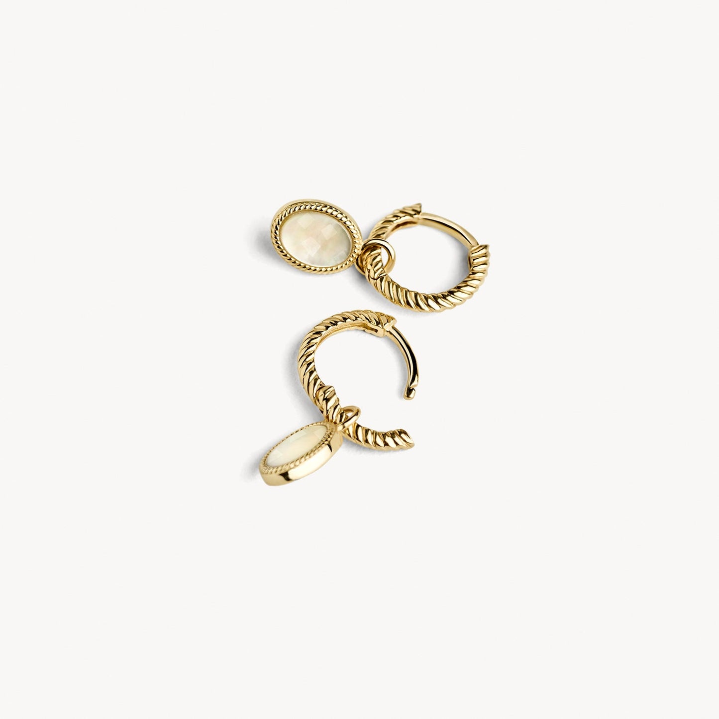 Blush Oorringen 14kt Goud 7231YGO
