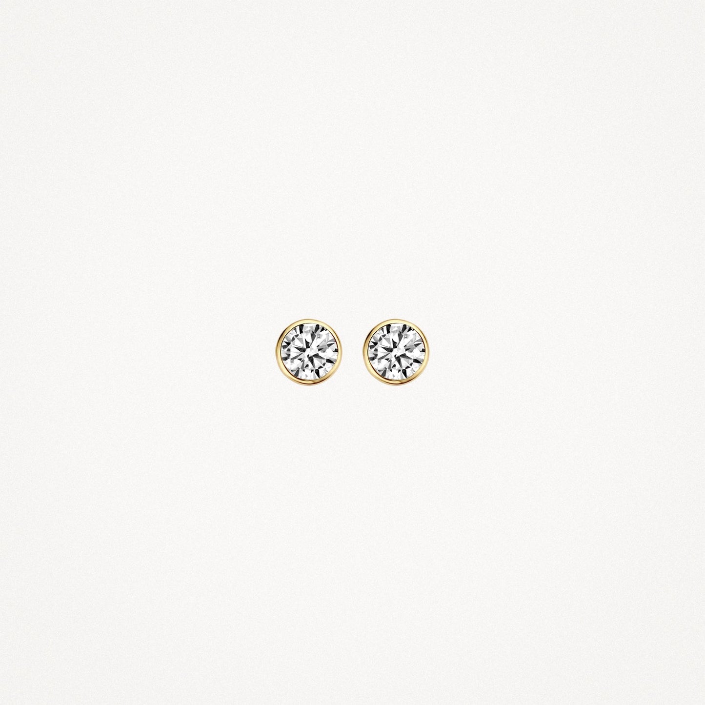 Blush Oorknoppen 14kt Goud 7257YZI