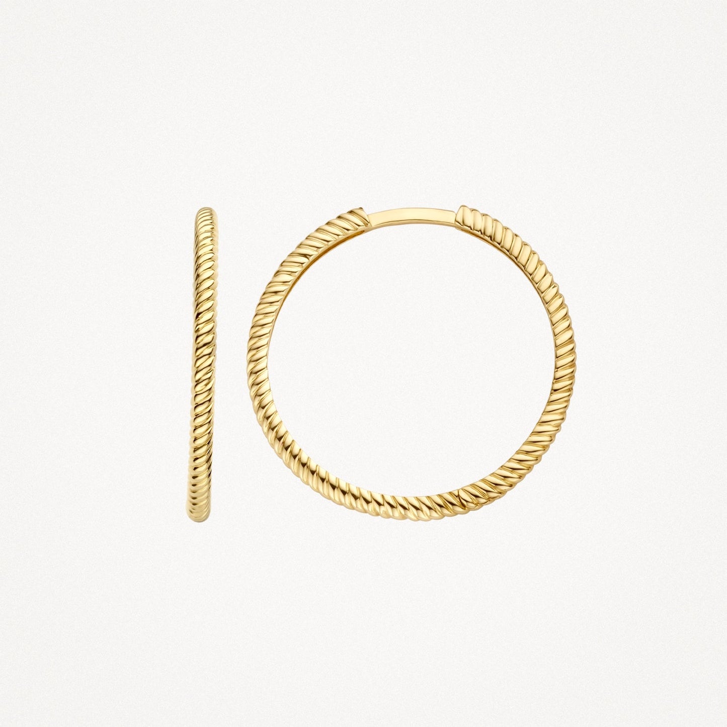 Blush Oorringen 14kt Goud 7287YGO