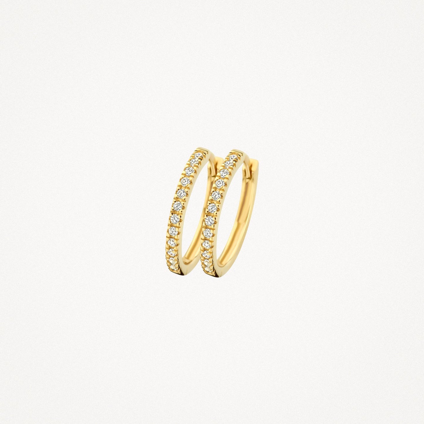 Blush Oorringen 14kt Goud 7309YZI