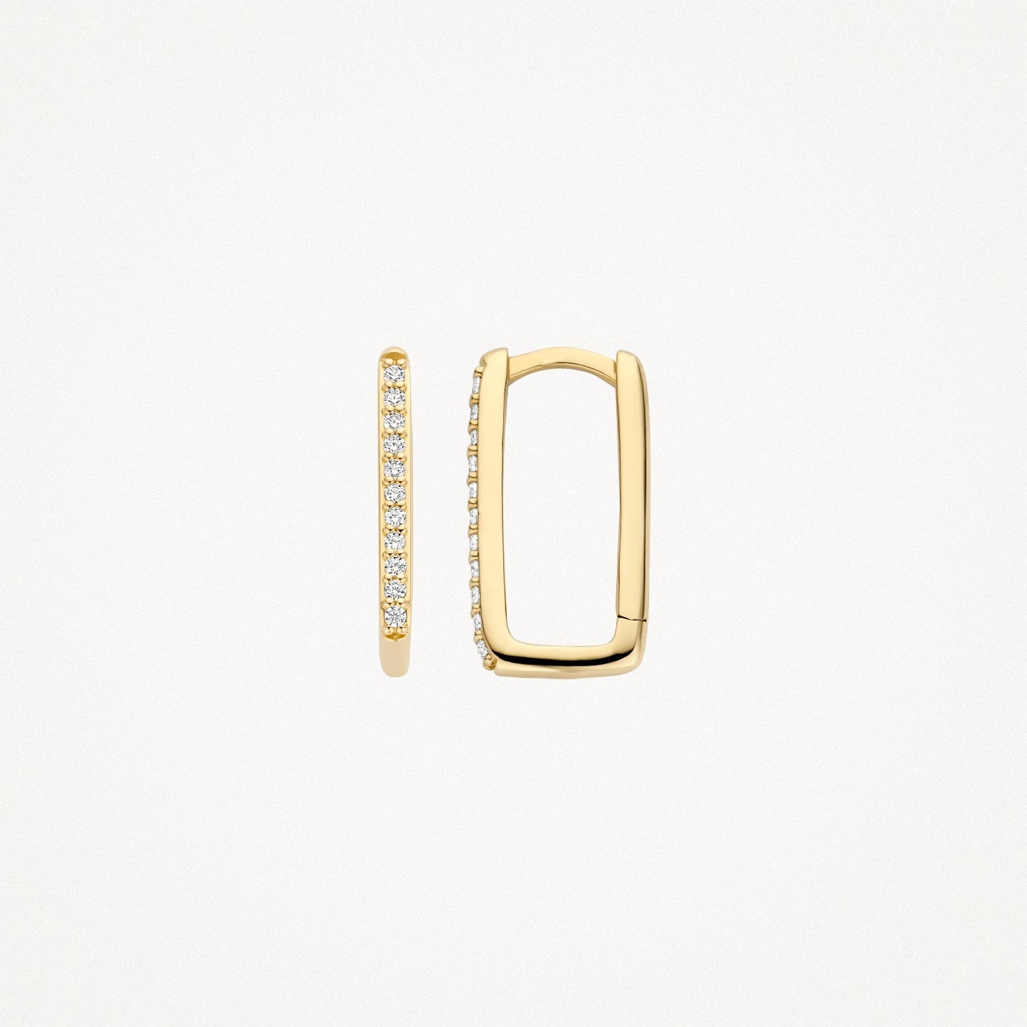 Blush Oorringen 14kt Goud 7318YZI