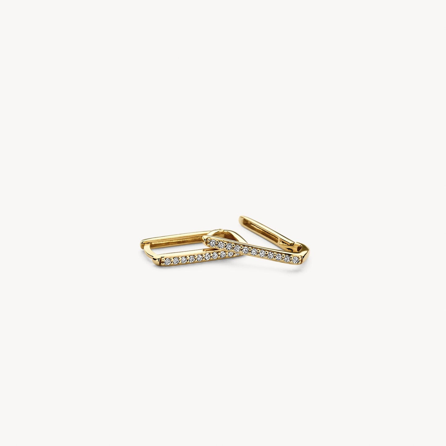 Blush Oorringen 14kt Goud 7318YZI
