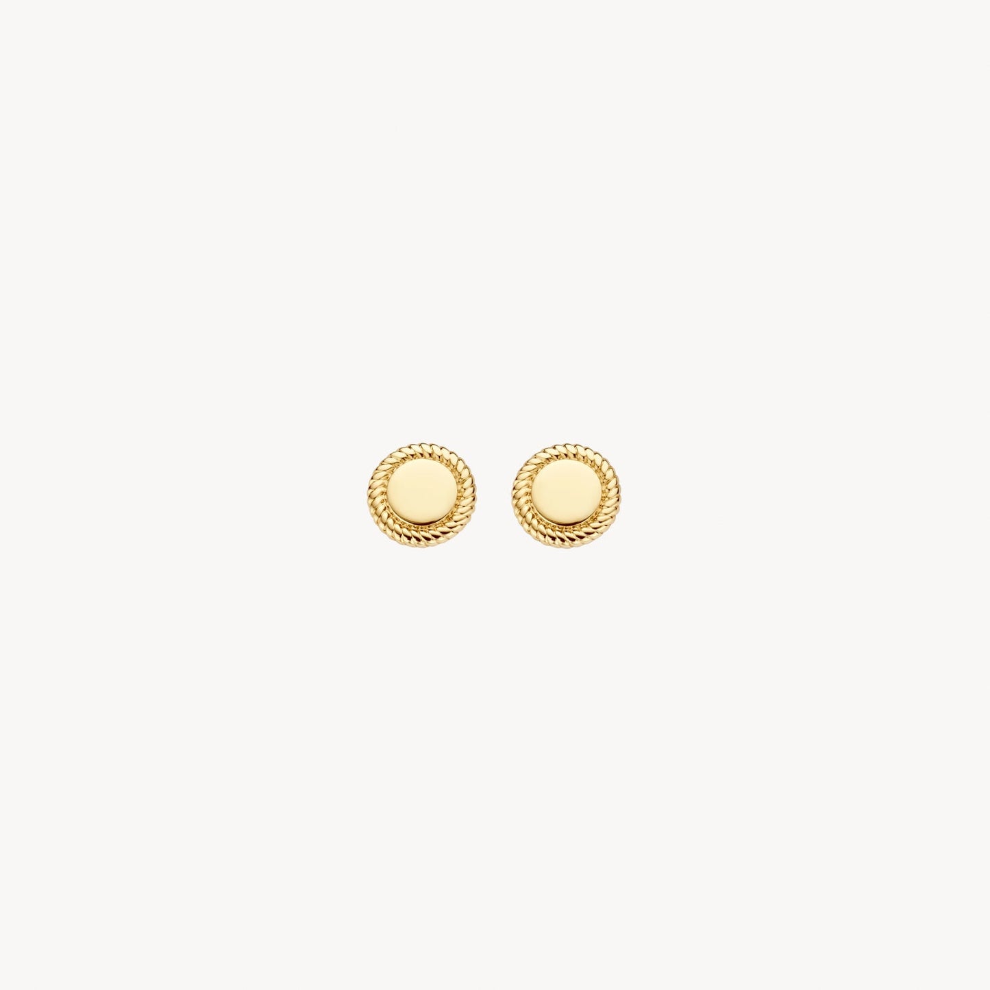 Blush Oorknoppen 14kt Goud 7350YGO
