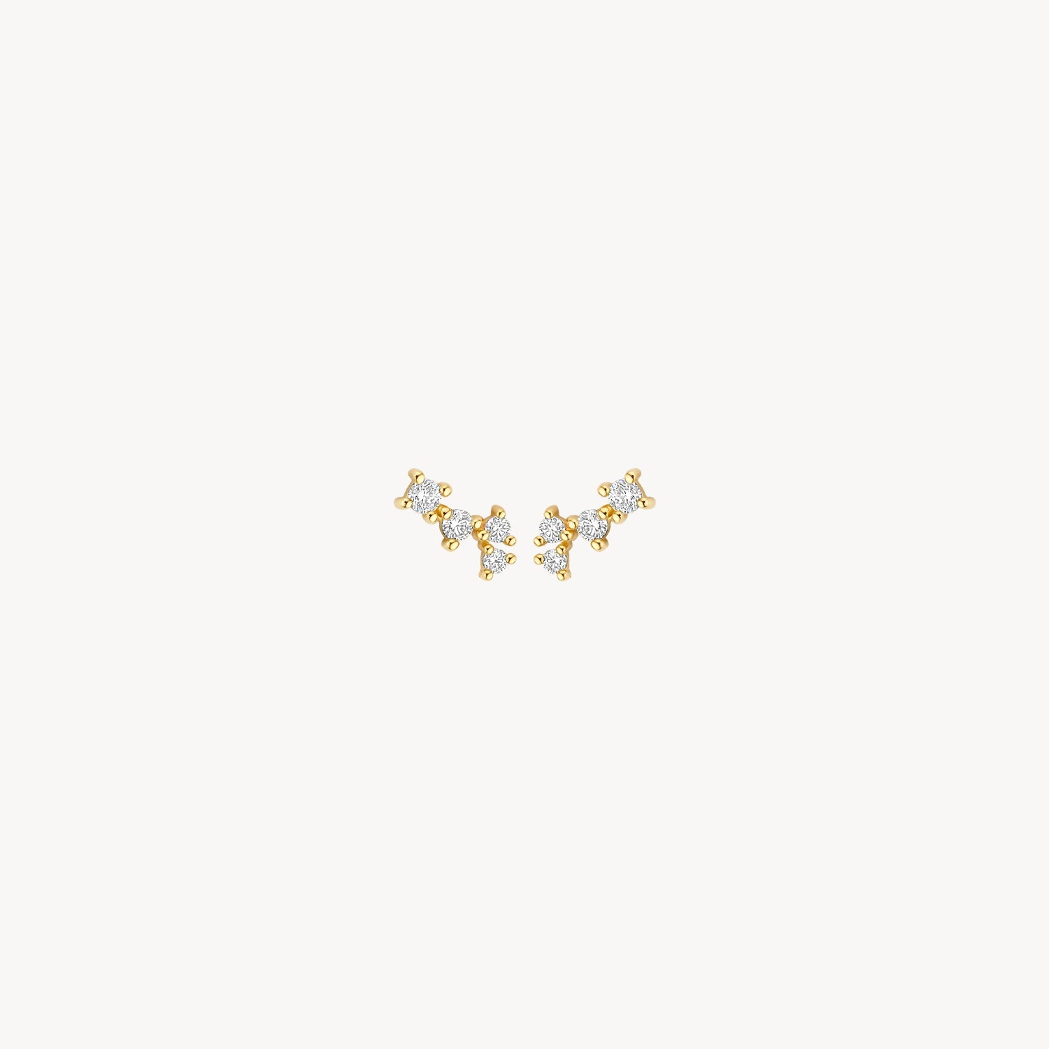 Blush Oorknoppen 14kt Goud 7373YZI