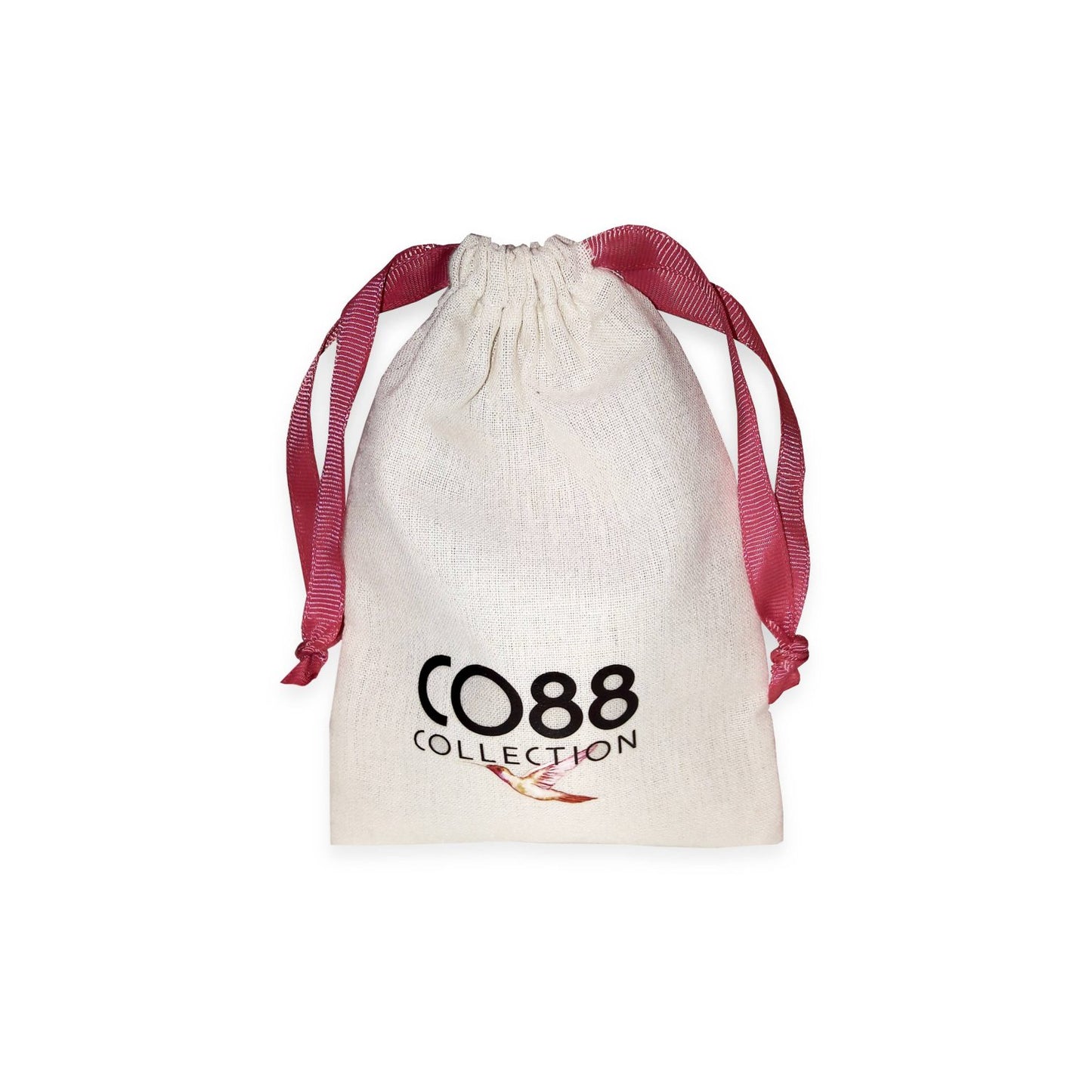 CO88 Collection Stalen Ketting Wit en Goud met Parel 8CN-26301