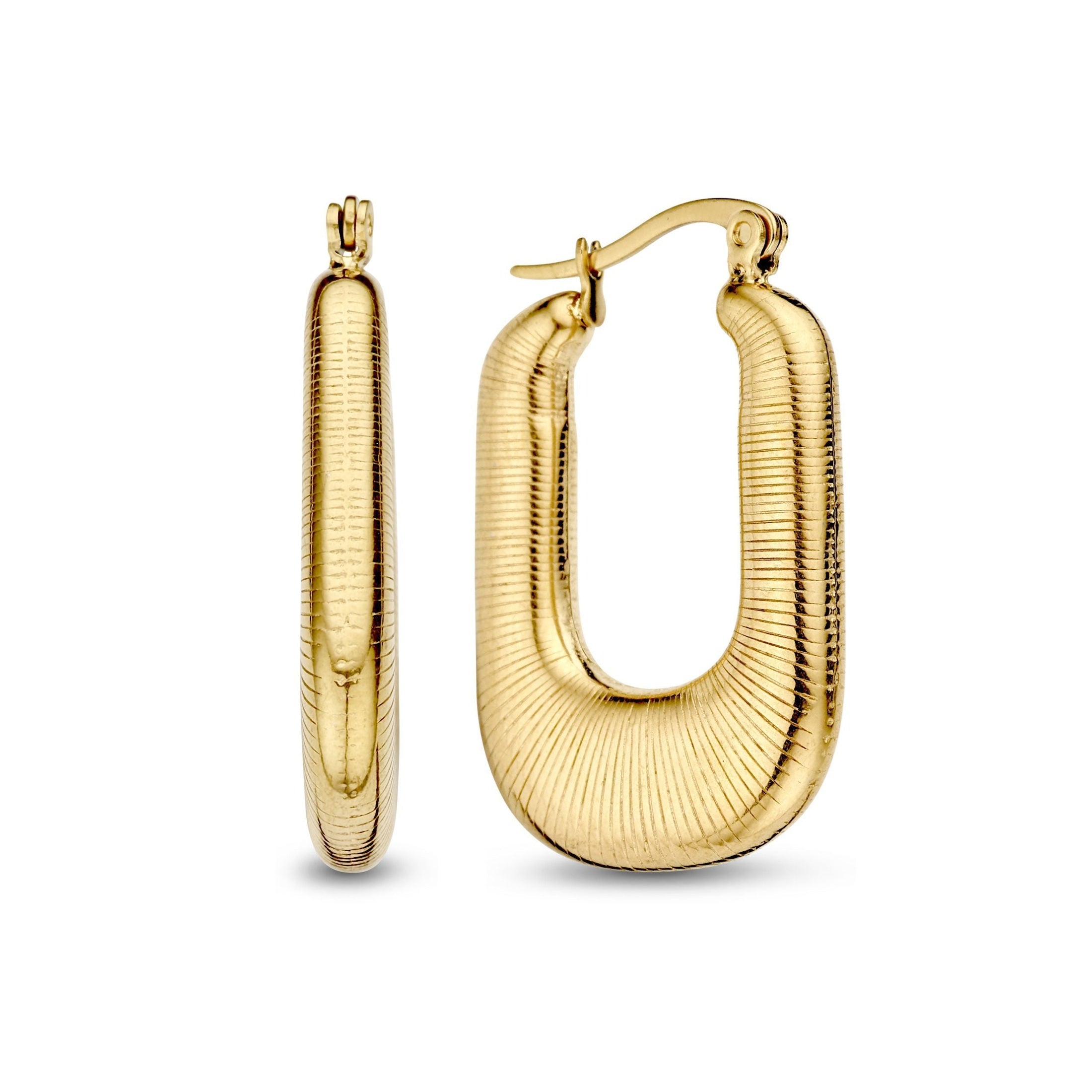 CO88 Collection Stalen Oorringen Goud 8CE-70530
