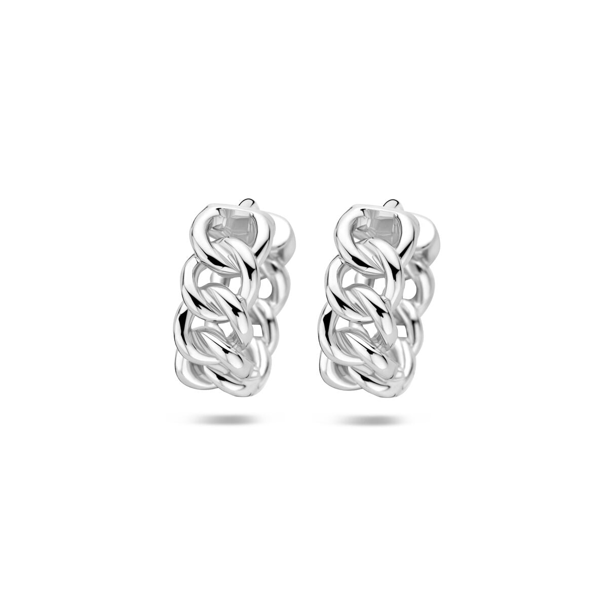 Zilveren Klapoorringen Gourmet 16,5mm 1322162