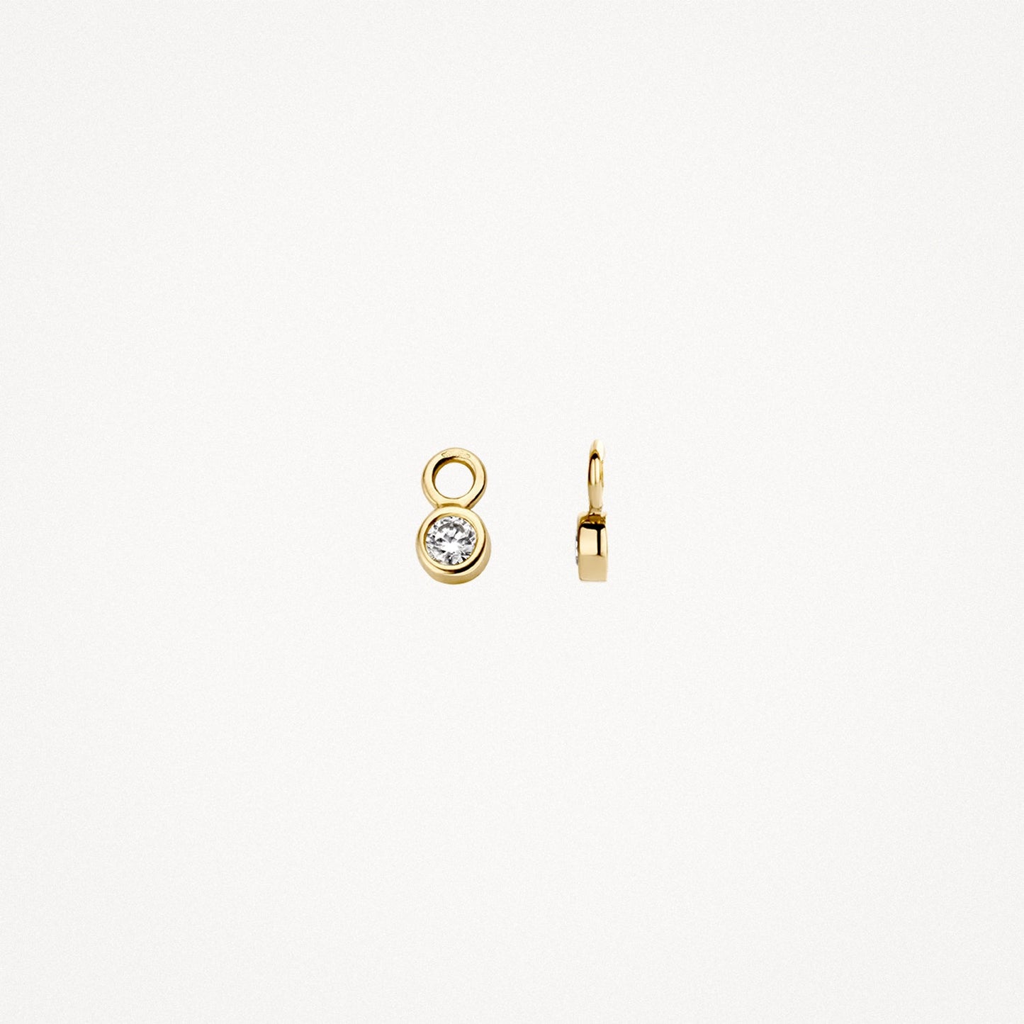 Blush Oorbedels 14kt Goud 9058YZI