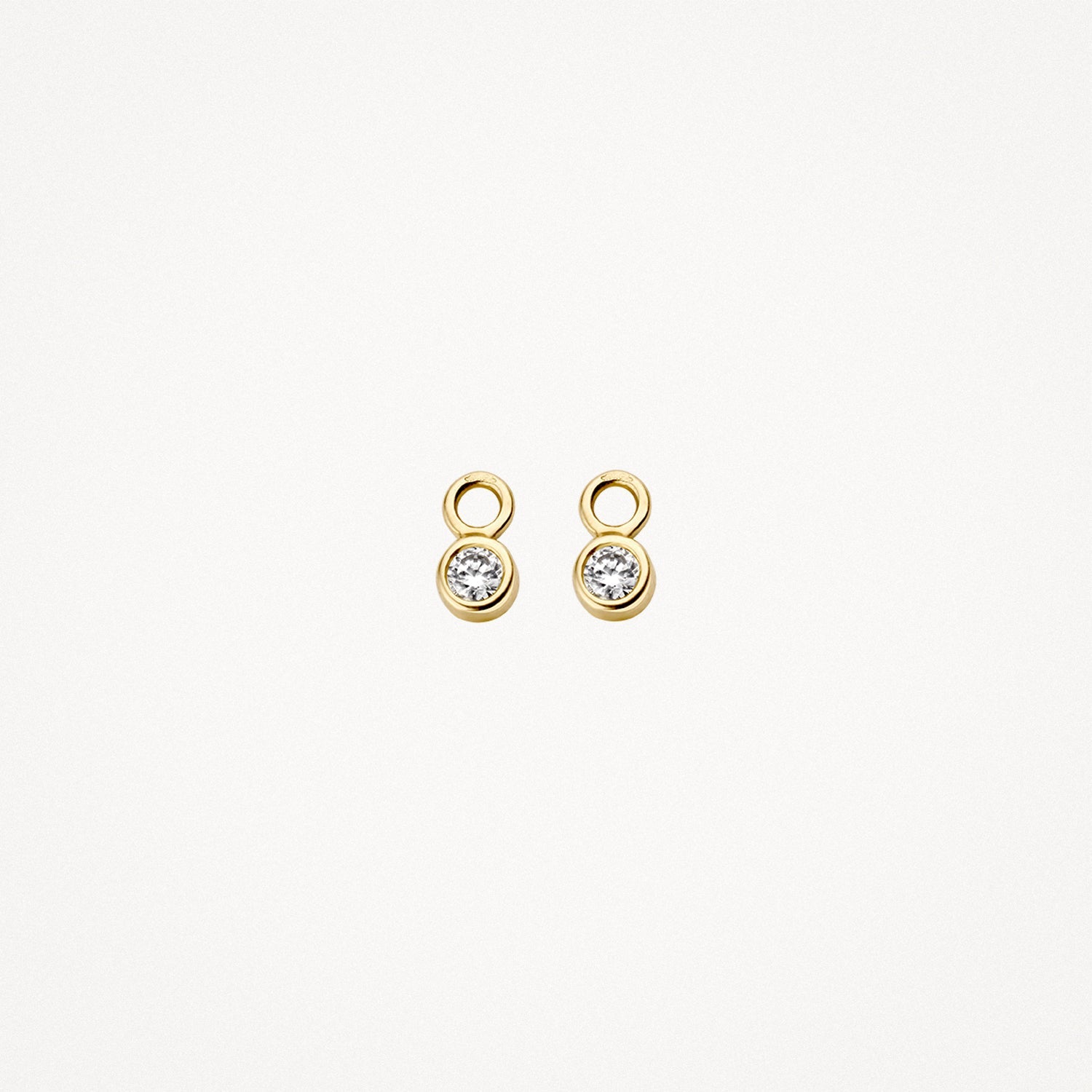 Blush Oorbedels 14kt Goud 9058YZI
