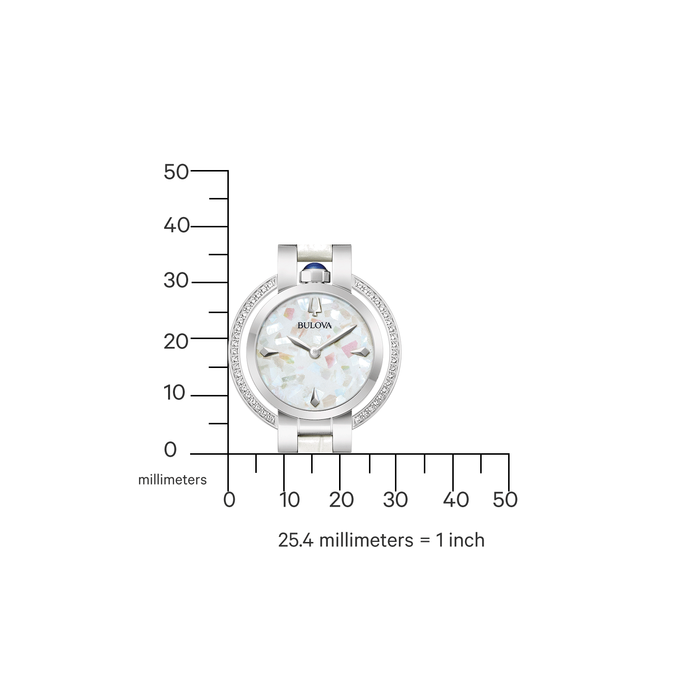 Bulova Classic Dameshorloge 96R254