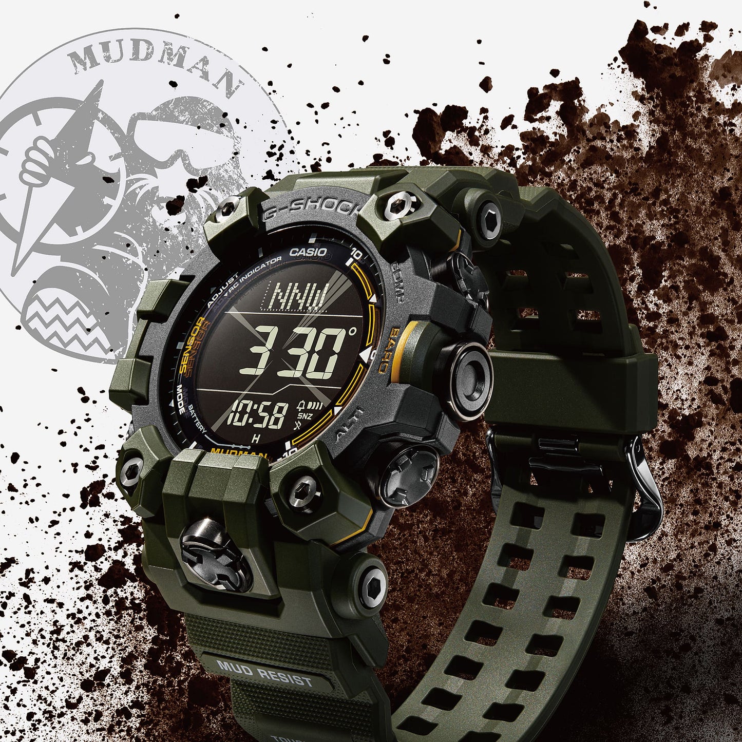 Casio MASTER OF G MUDMAN GW-9500-3ER