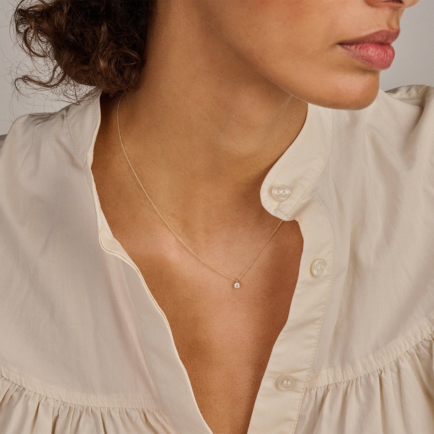 Blush Ketting 14kt Goud LG3010Y