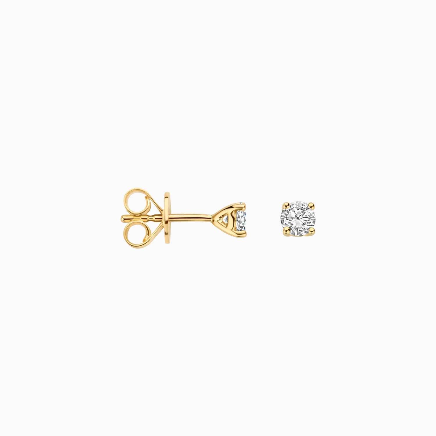 Blush Oorknoppen 14kt Goud LG7001Y