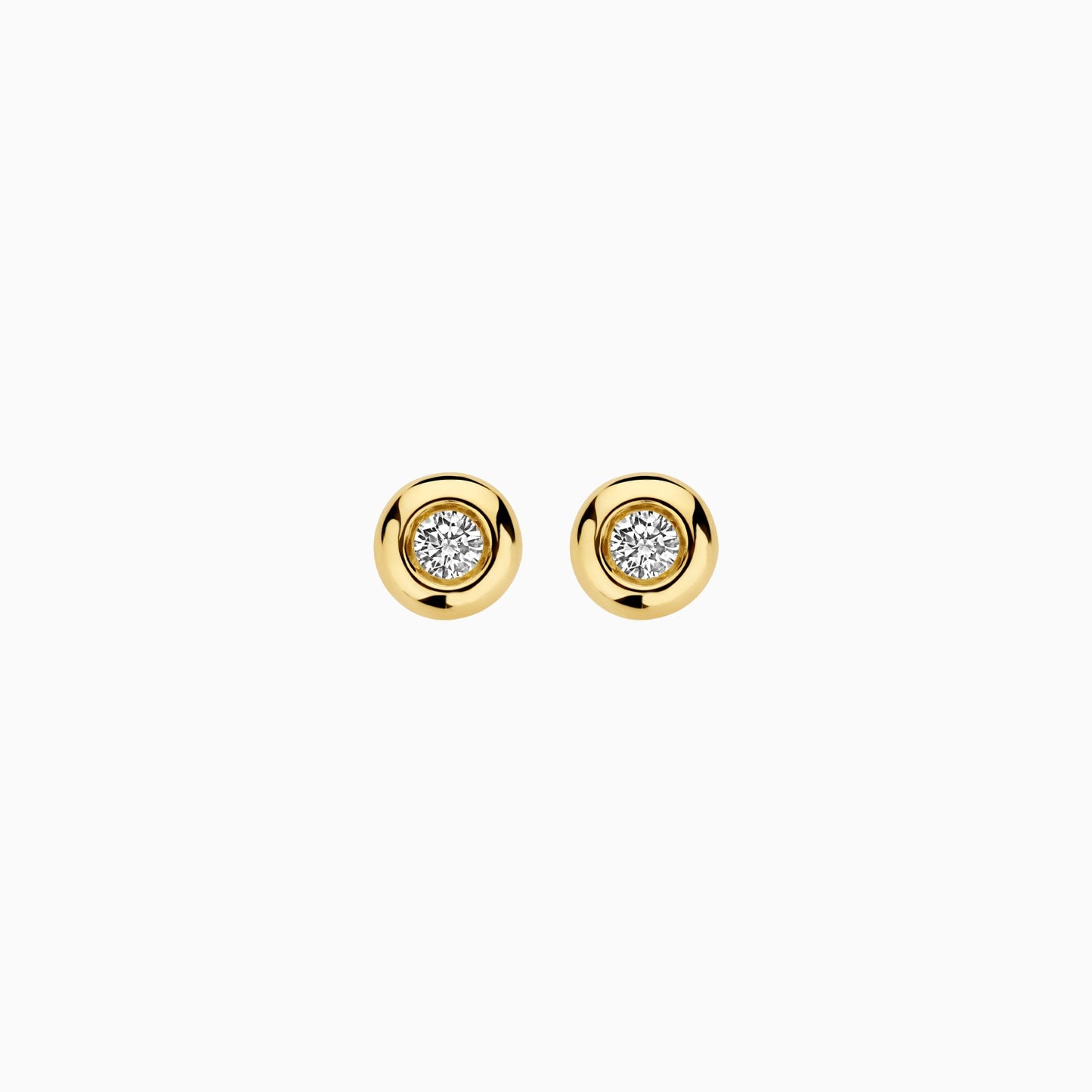 Blush Oorknoppen 14kt Goud LG7004Y