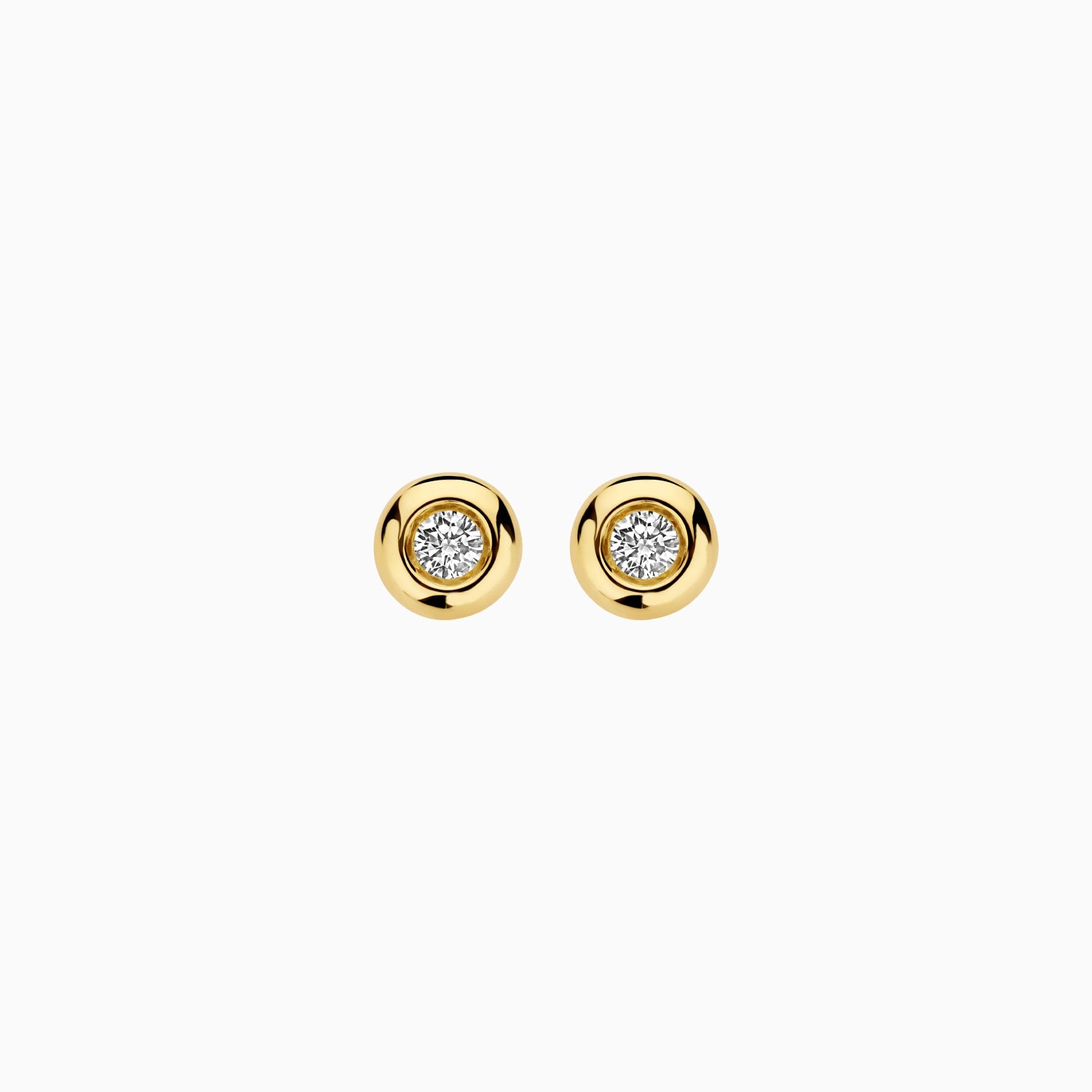 Blush Oorknoppen 14kt Goud LG7004Y