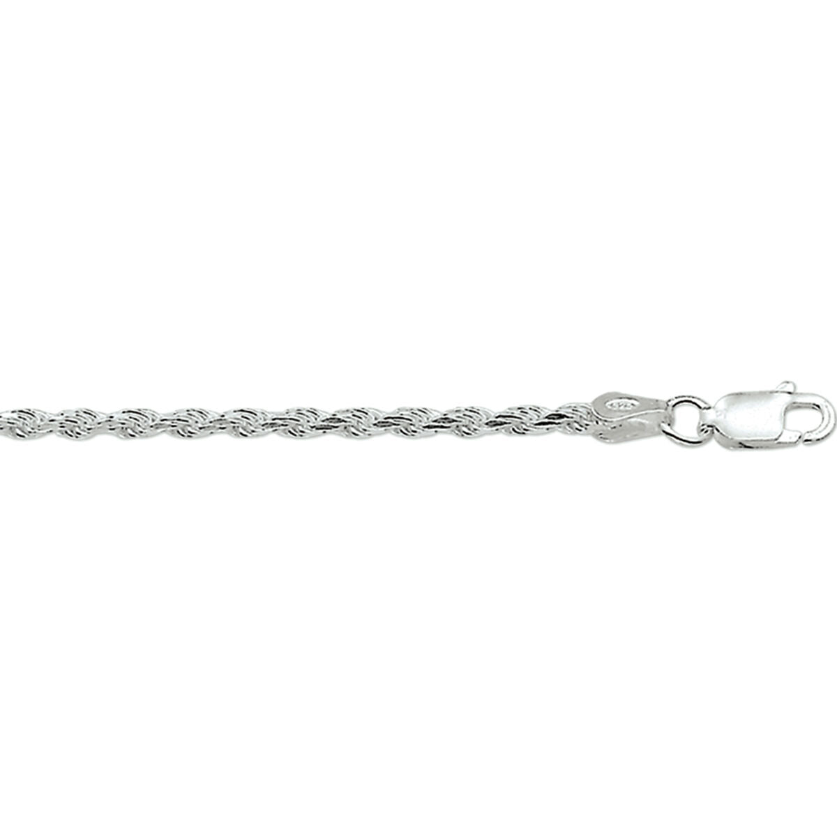 Zilveren Koord Gediamanteerd 2,8mm 1321799