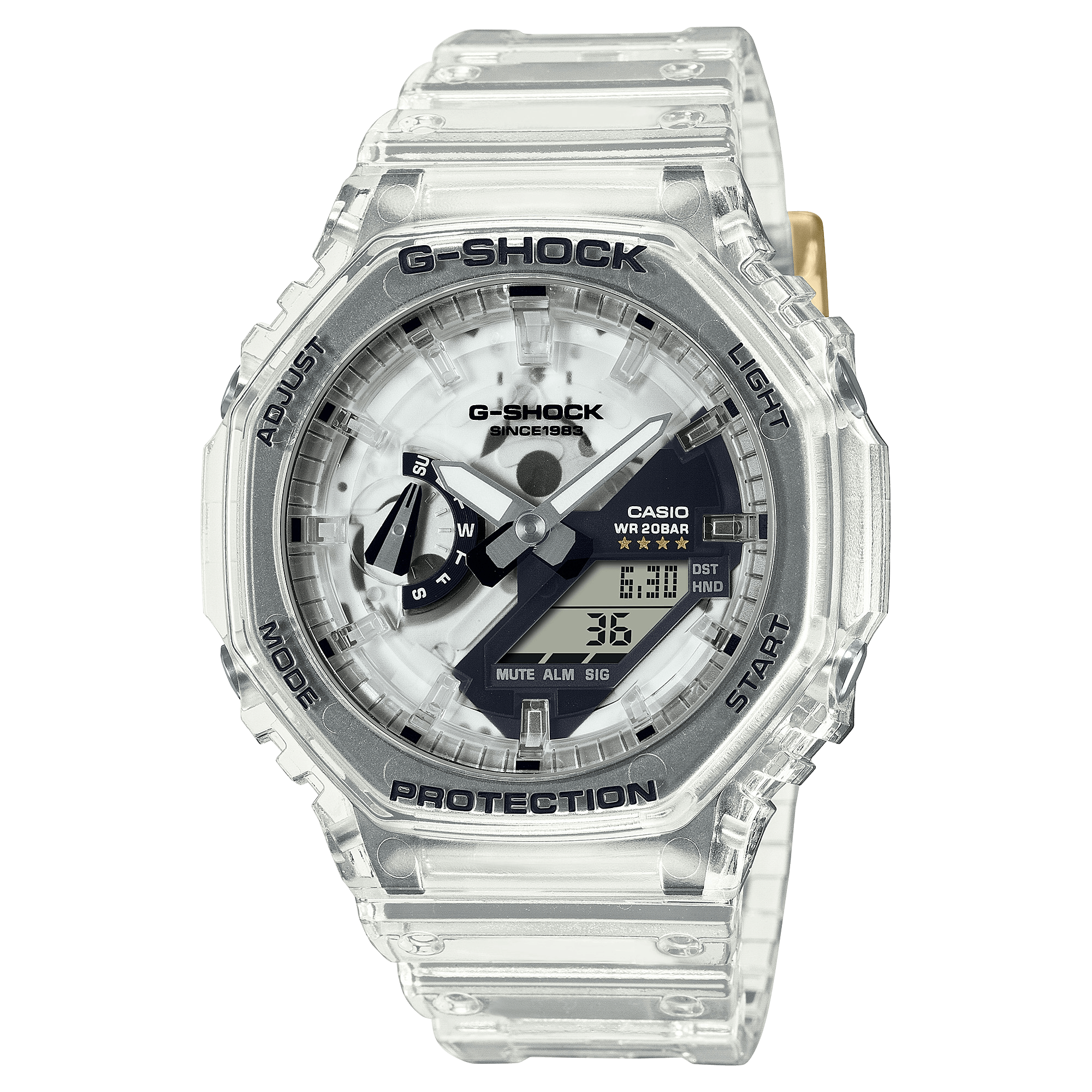 Casio G - Shock Clear Remix GA - 2140RX - 7AER