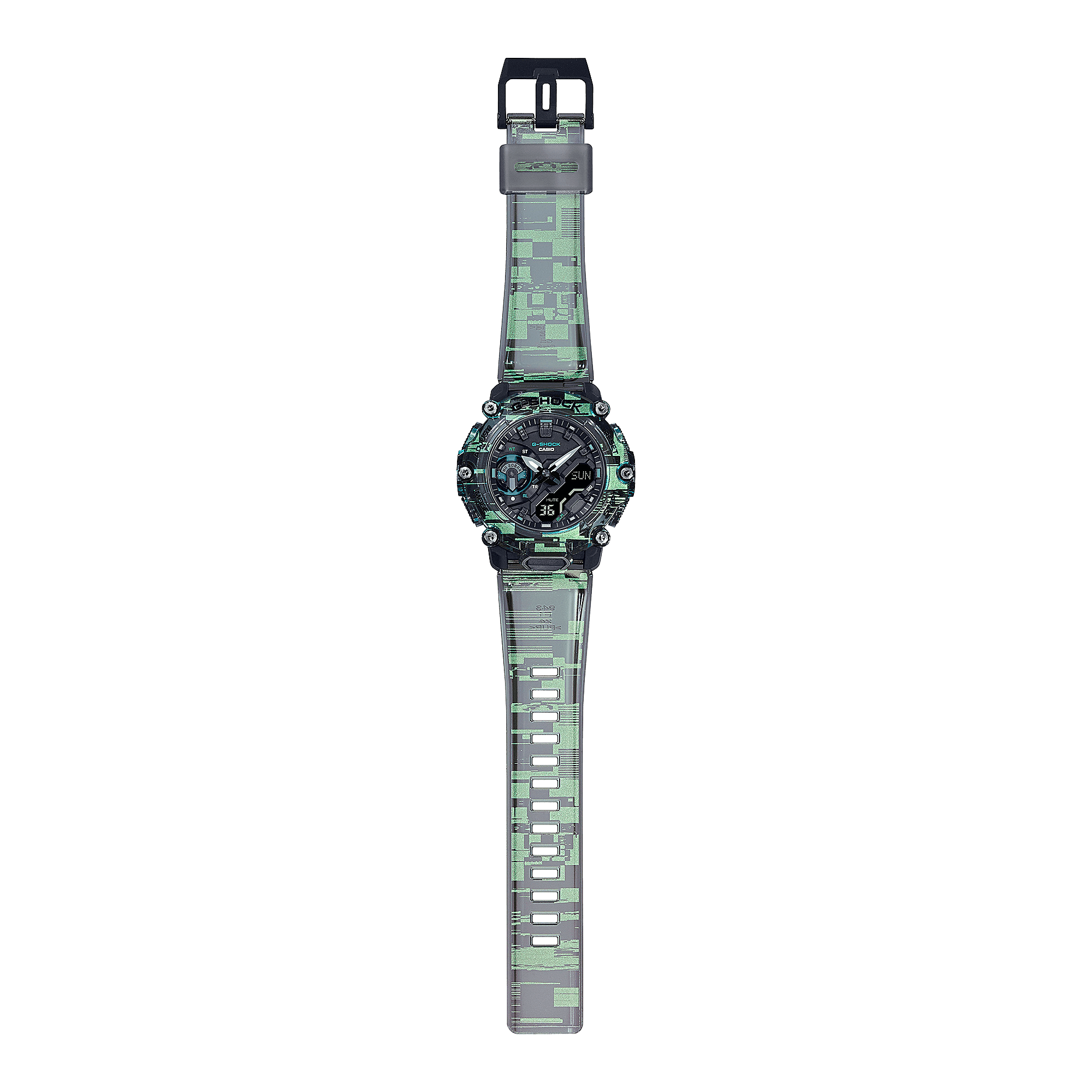 Casio G - shock digital glitch GA - 2200NN - 1AER