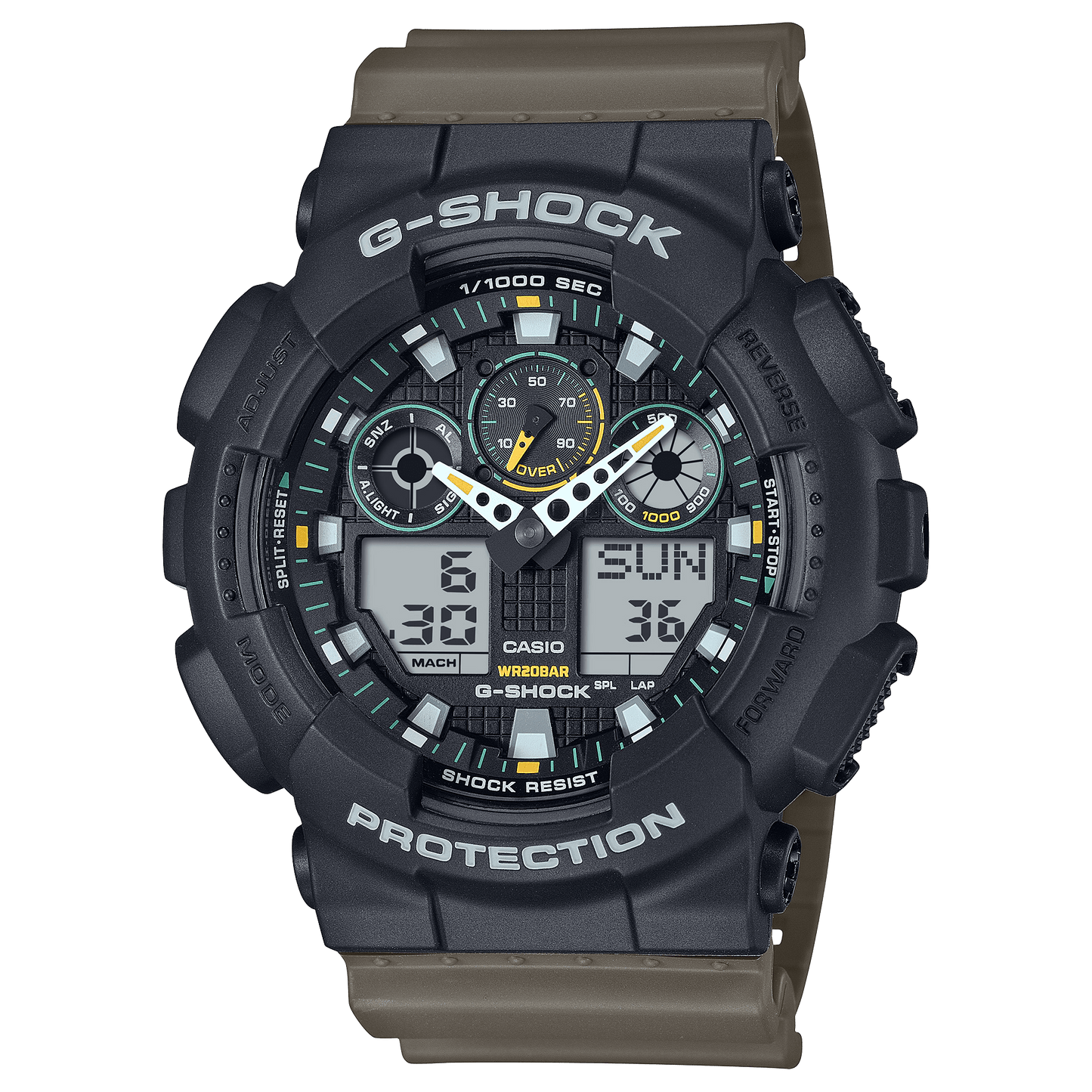 Casio G - Shock GA - 100TU - 1A3ER