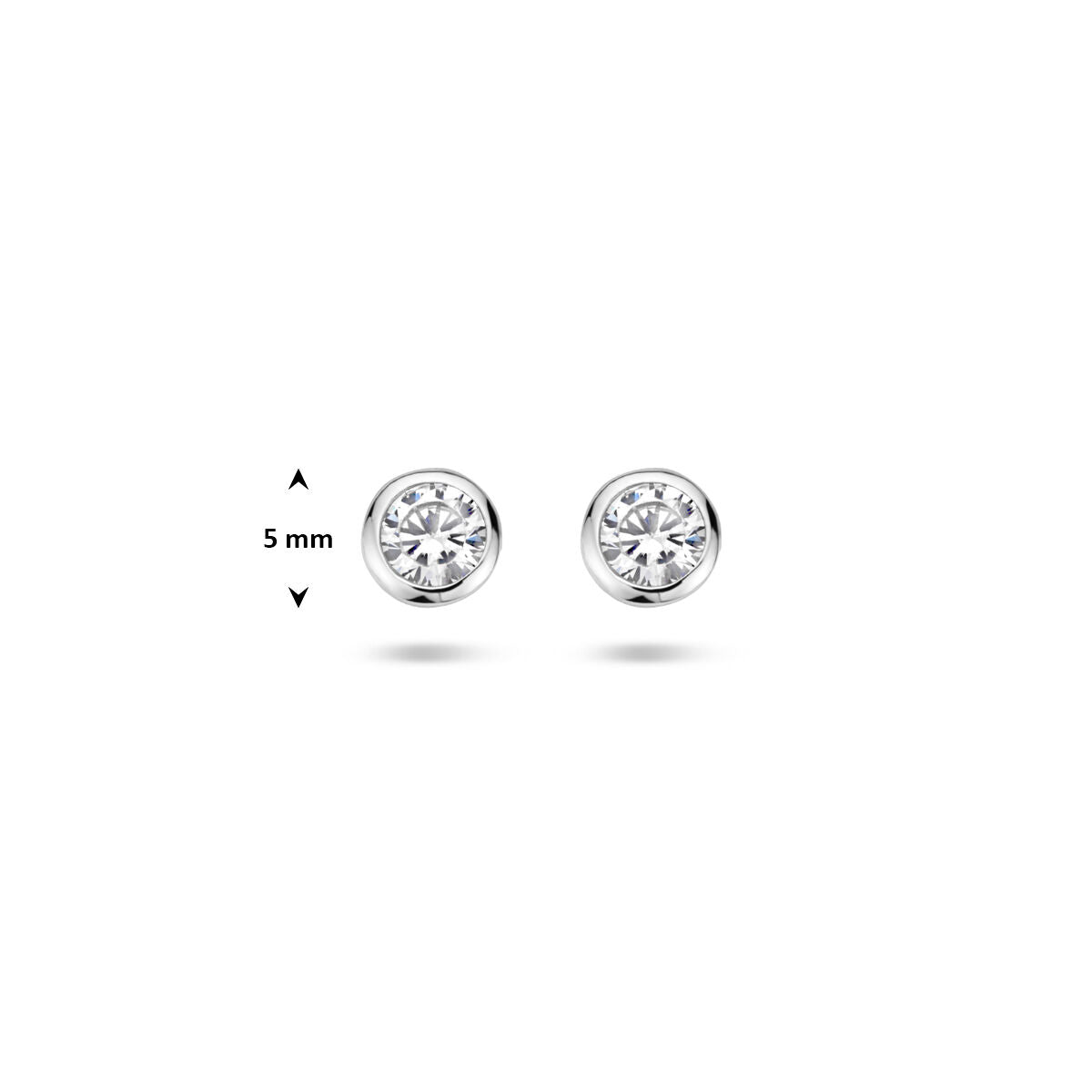 Zilveren Oorknoppen Zirkonia 3,5mm 1323104