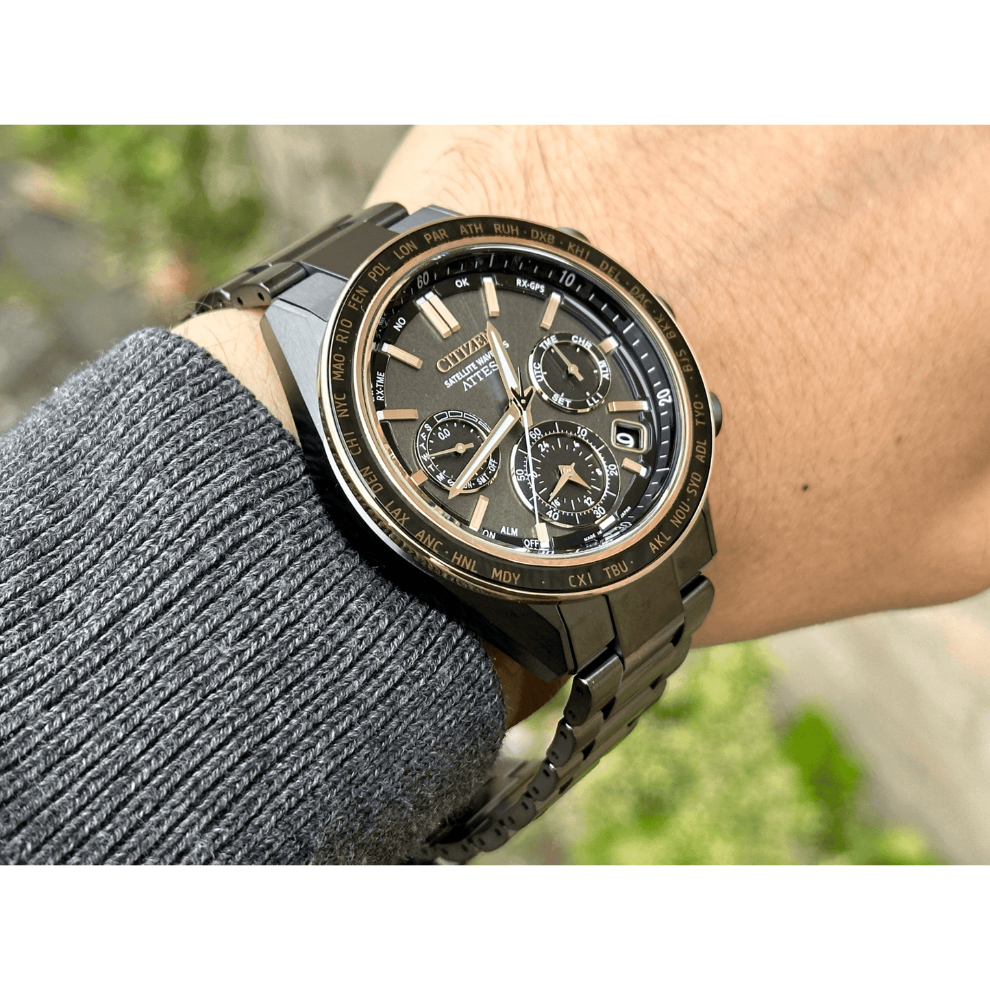 Citizen Attesa Satellite Wave GPS CC4074 - 61W